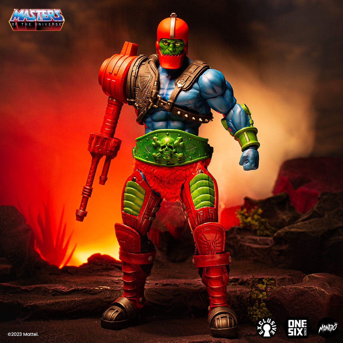 Masters of the Universe Trap Jaw 1/6 Scale Action Figure - Classic Variant Collectible Toy for Display & Play | Perfect for Fans, Collectors, and Home Decor