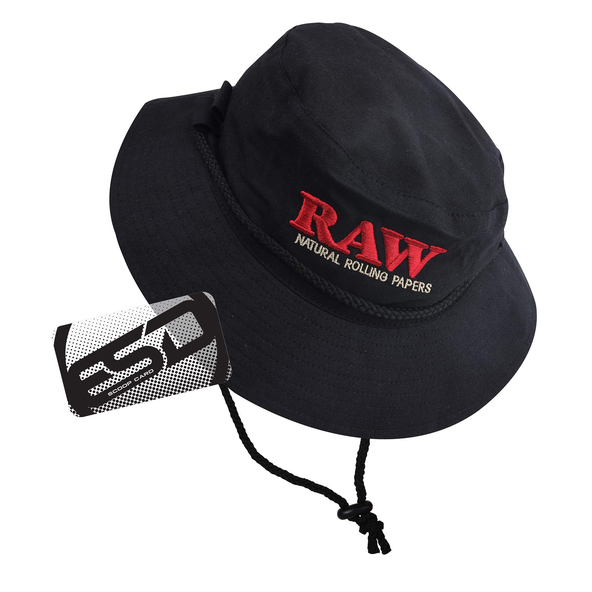 RAW Men's Bucket Hat - Lightweight & Breathable Summer Sun Hat for Outdoor Activities, Fishing, Hiking, and Beach Vacations