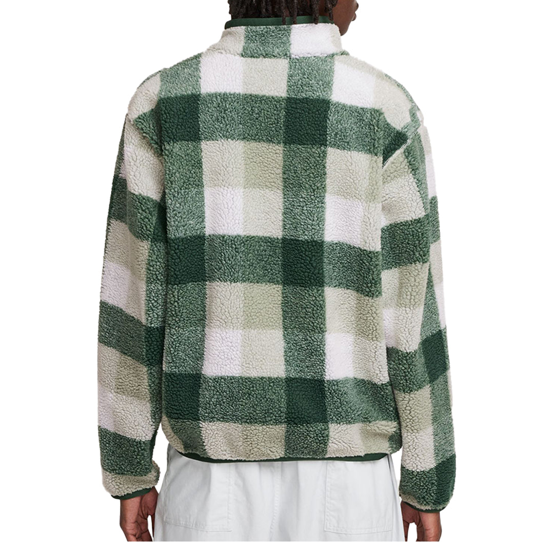 Winterized Fleece Half Zip Pullover - Jade Horizon Color for Outdoor Activities & Casual Wear