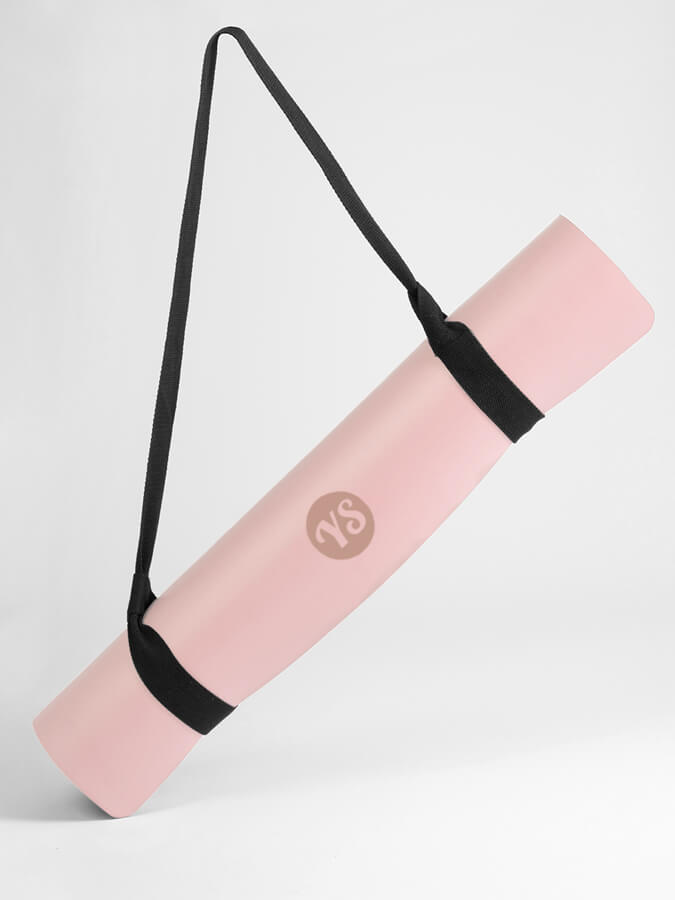 Non-Slip 4mm Thick Yoga Mat for Hot Yoga, Pilates & Home Workouts - Perfect for Studios, Gyms & Travel
