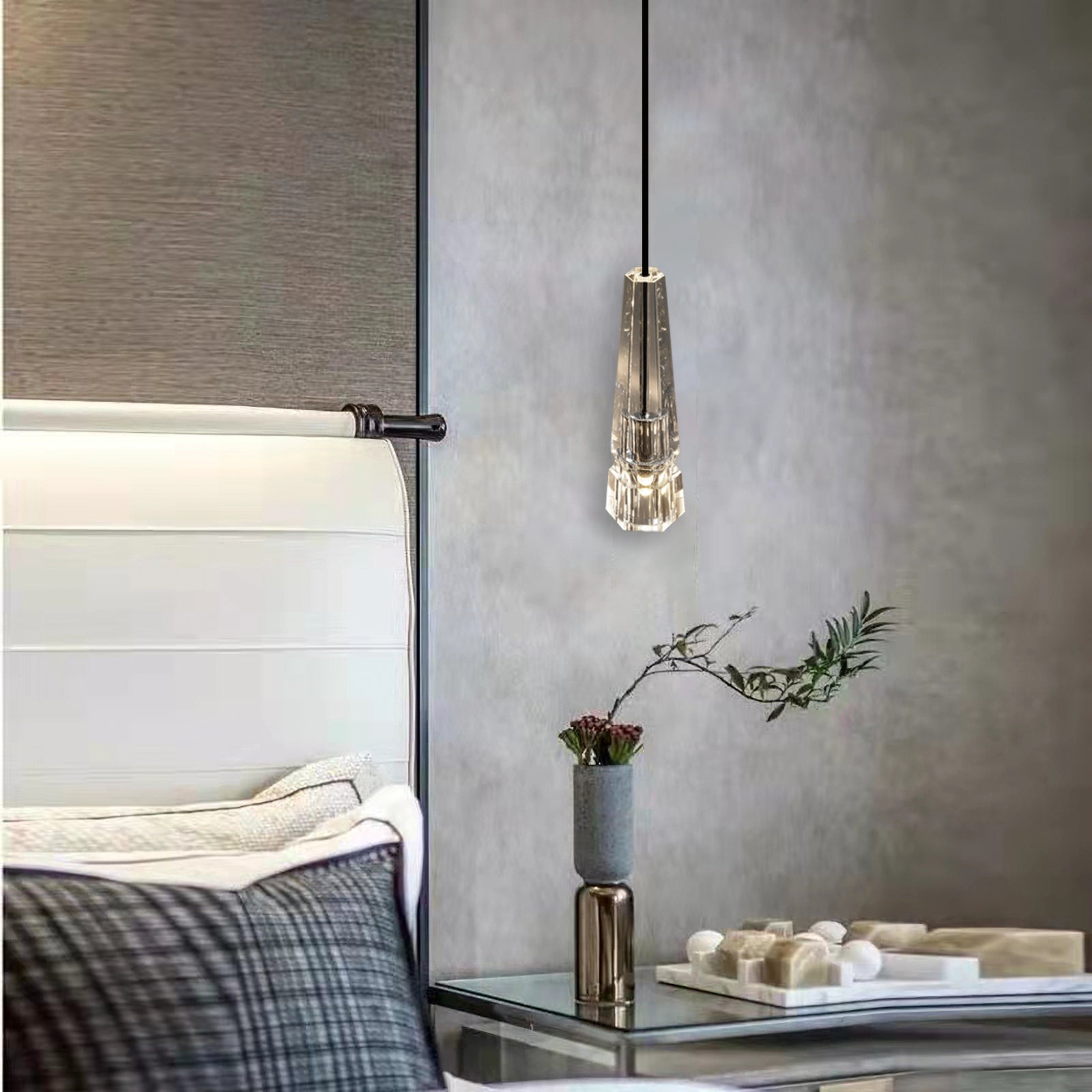 Modern Chamonix Pendant Light - Adjustable Hanging Fixture for Kitchen Island, Dining Room & Bedroom - Industrial Vintage Style Ceiling Lighting Fixture