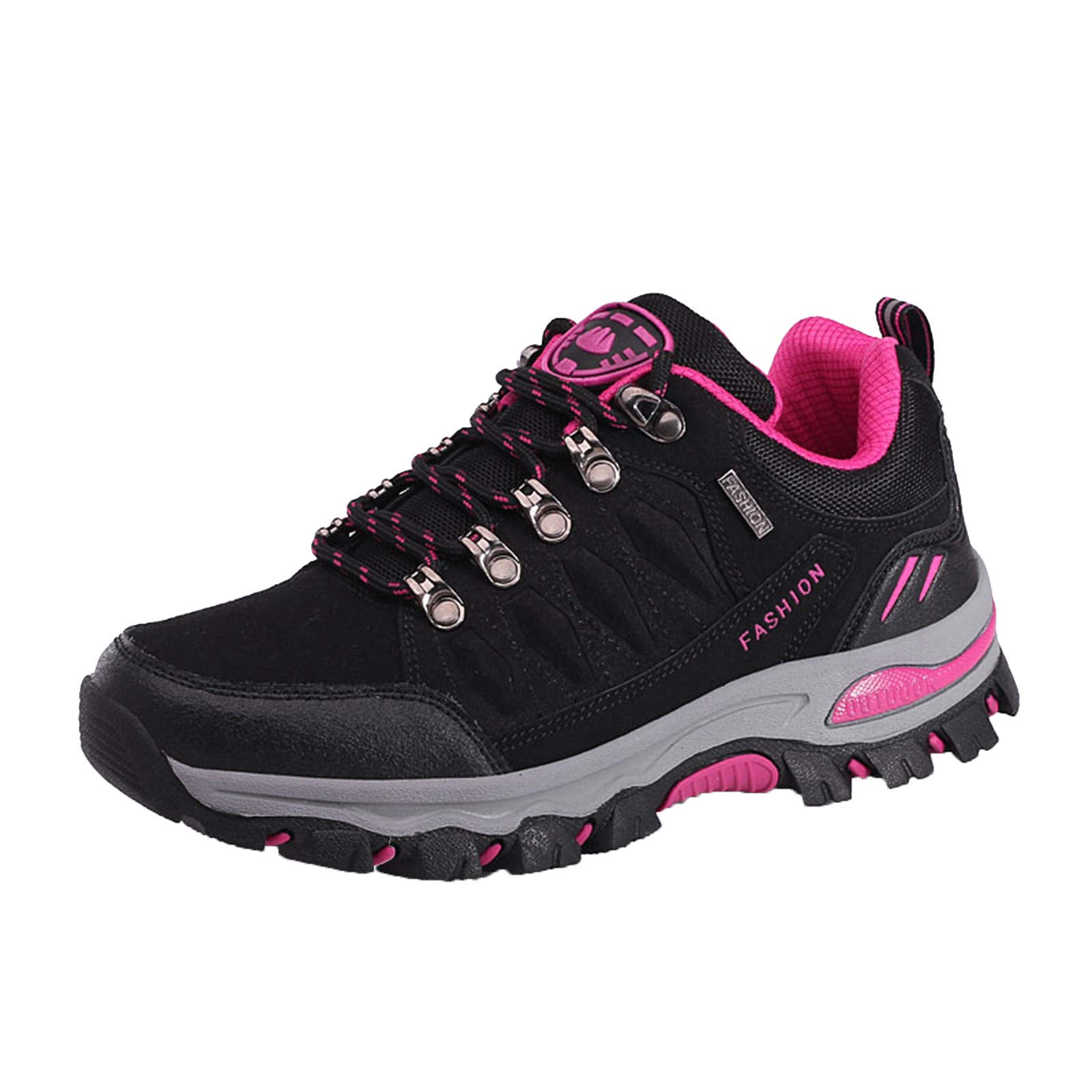 FAJIA Women's Hiking Sneakers with Arch Support - Waterproof Outdoor Walking Shoes for Women - Comfortable Trail Running & Travel Shoes for Hiking, Camping & Daily Wear