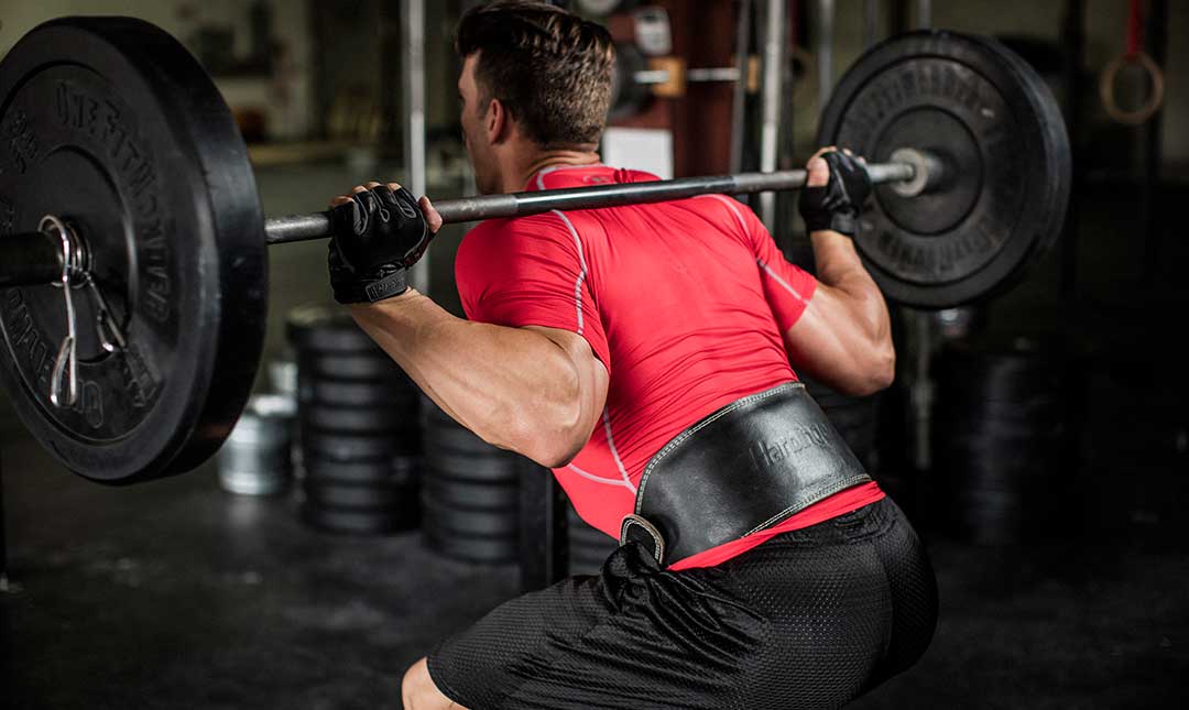 Harbinger 6-Inch Padded Leather Weightlifting Belt - Black | Heavy Duty Gym Belt for Powerlifting, CrossFit & Strength Training