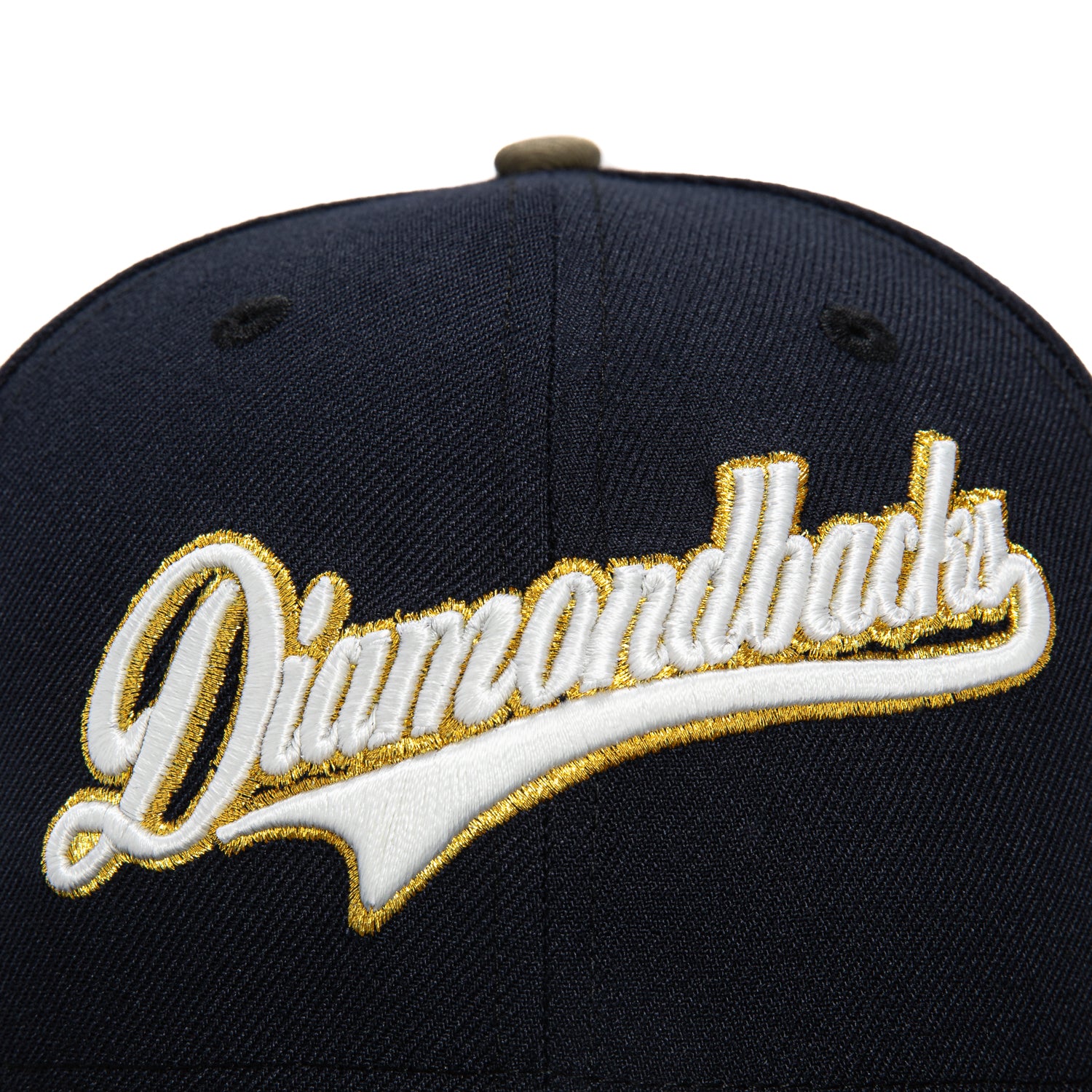 New Era 59Fifty Arizona Diamondbacks 2001 World Series Patch Script Hat - Navy & Camo | MLB Baseball Cap for Men & Women | Perfect for Games, Collecting & Streetwear Fashion