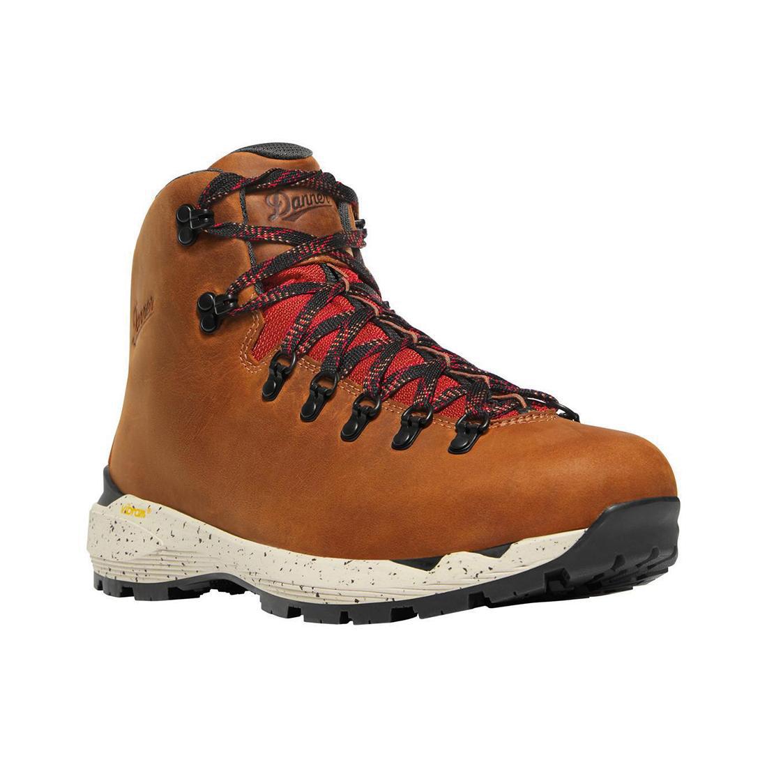Mountain 600 4.5 Evo GTX Hiking Boots for Men & Women - Waterproof Trekking Shoes with Vibram Sole - Ideal for Outdoor Adventures, Trail Running & Backpacking (Rhodo Red)