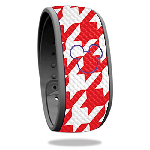 Red Houndstooth