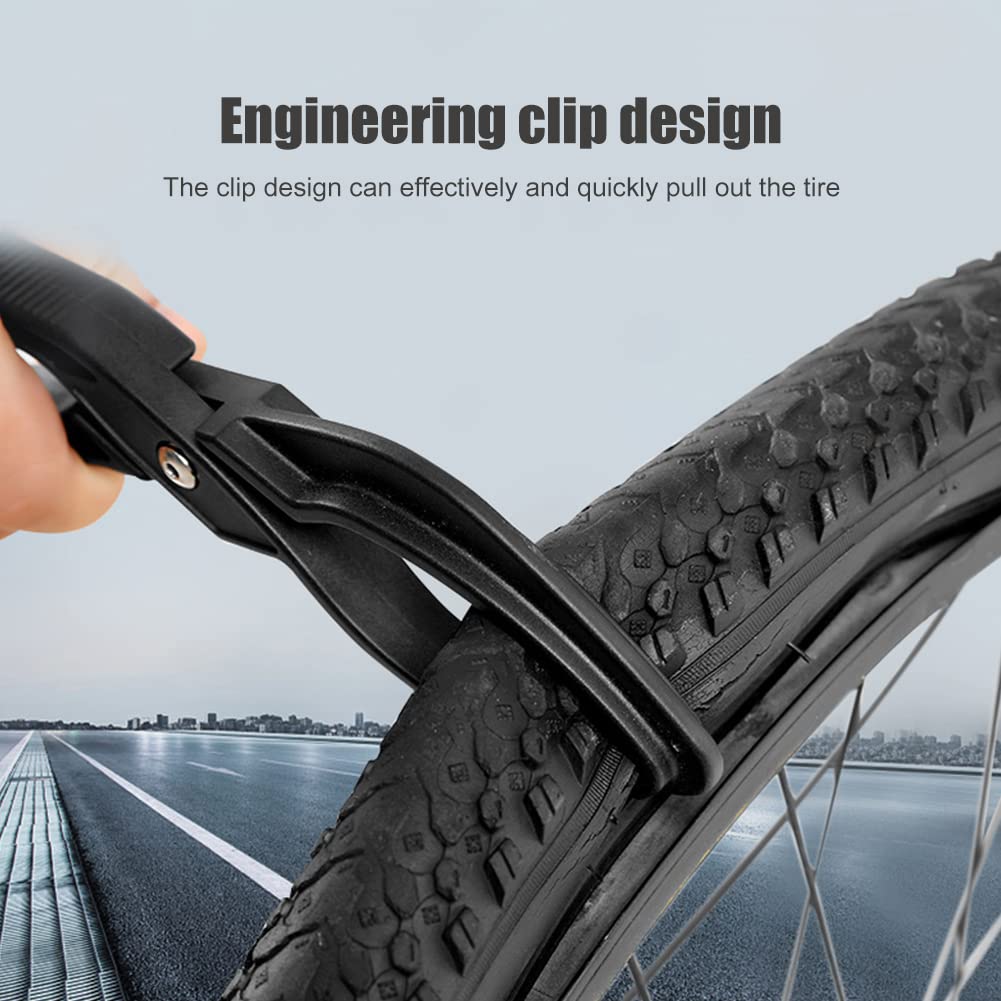 **Blue Bike Tire Pliers & Rim Protector Tool - Heavy Duty Bicycle Tyre Removal Clamp & Hand Tire Lever for Road & Mountain Bikes - Perfect for Hard to Install Tires (Great for DIY Repairs, Emergency Fixes & Bike Maintenance)**