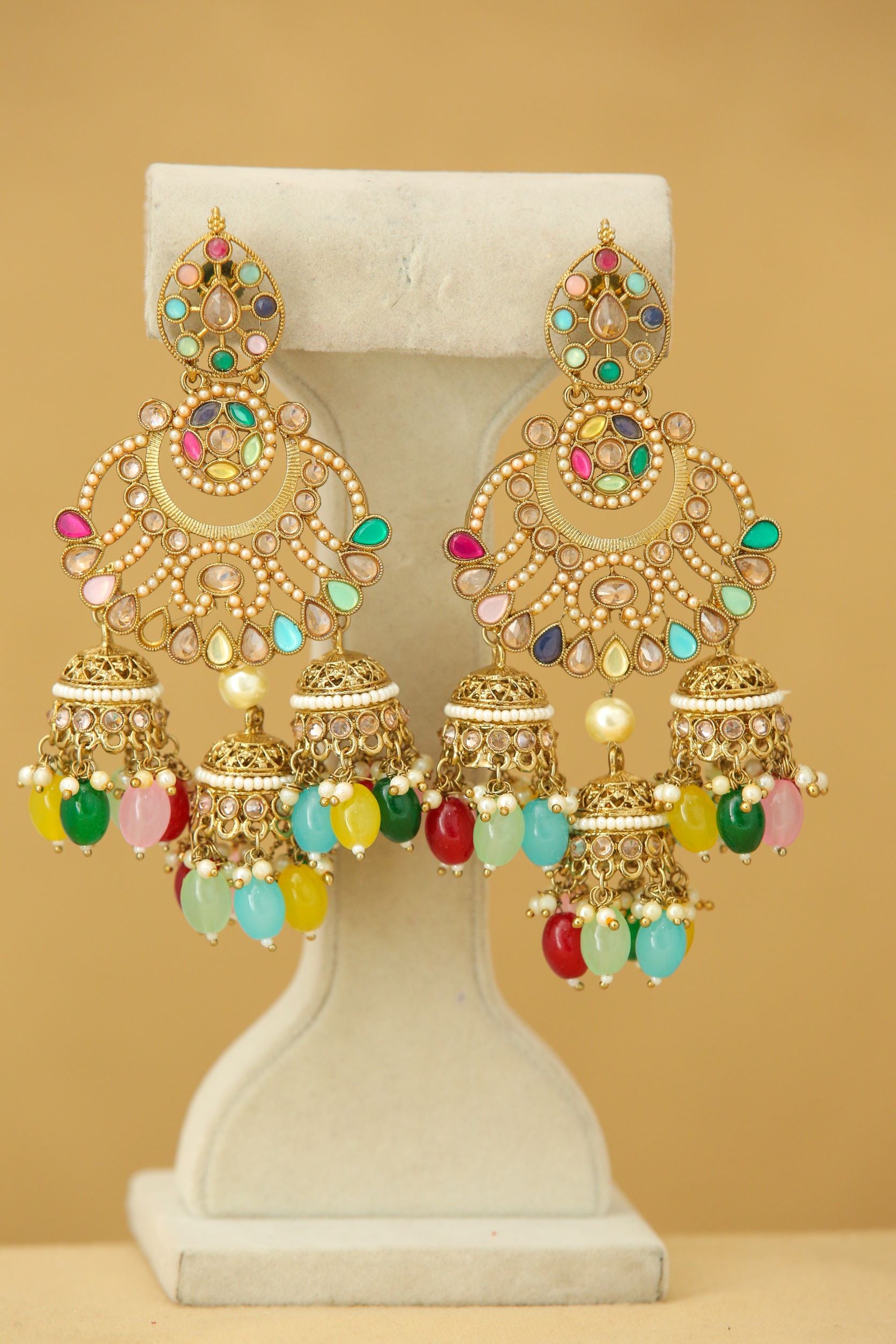 Samantha Elegant Pearl Drop Earrings for Women - Perfect for Weddings, Parties & Everyday Wear