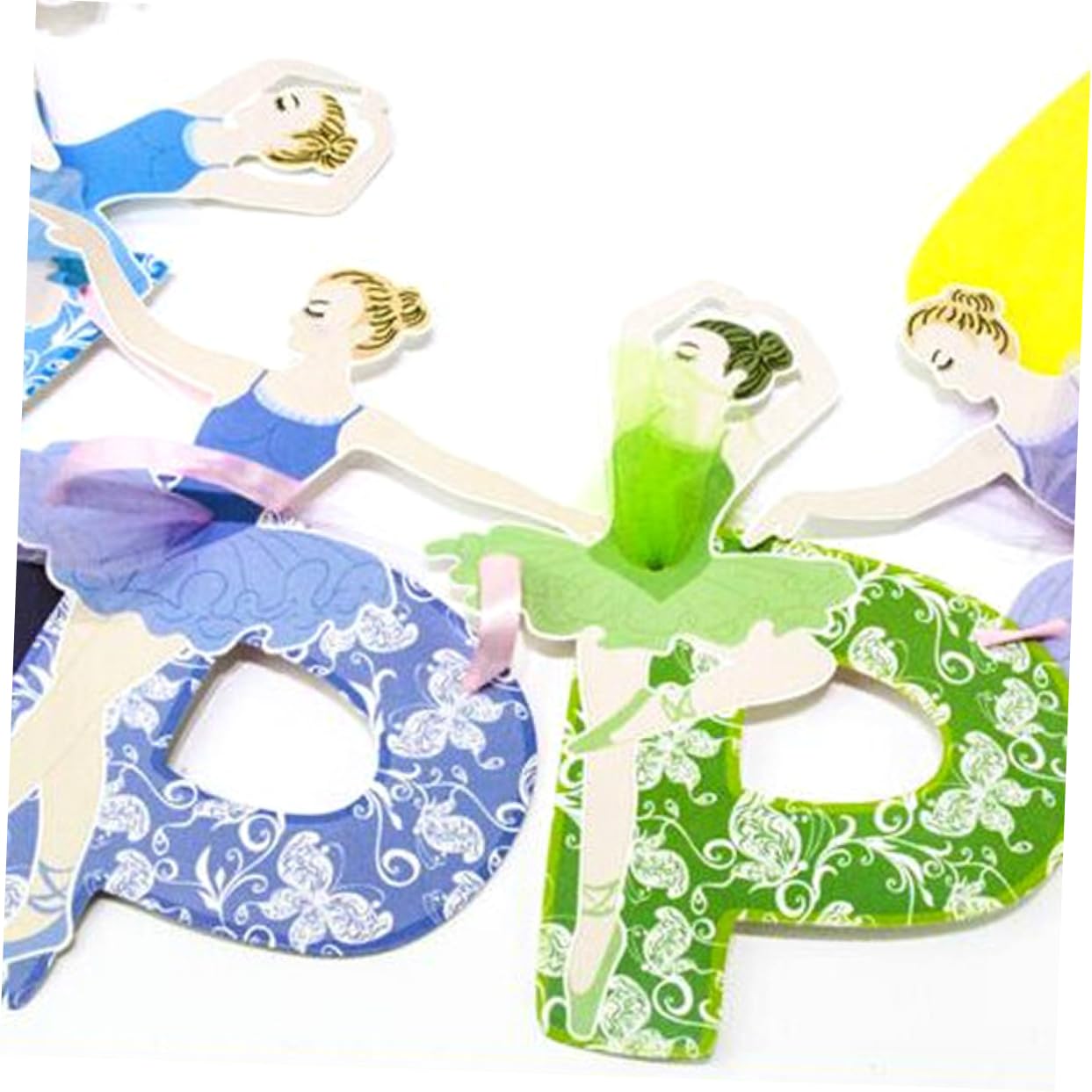 Ballet-Themed Birthday Party Decorations Set - Happy Birthday Banner, Paper Flags & Supplies for Girls | Perfect for Ballet Dancer Birthday, Baby Shower, Princess Party Decor