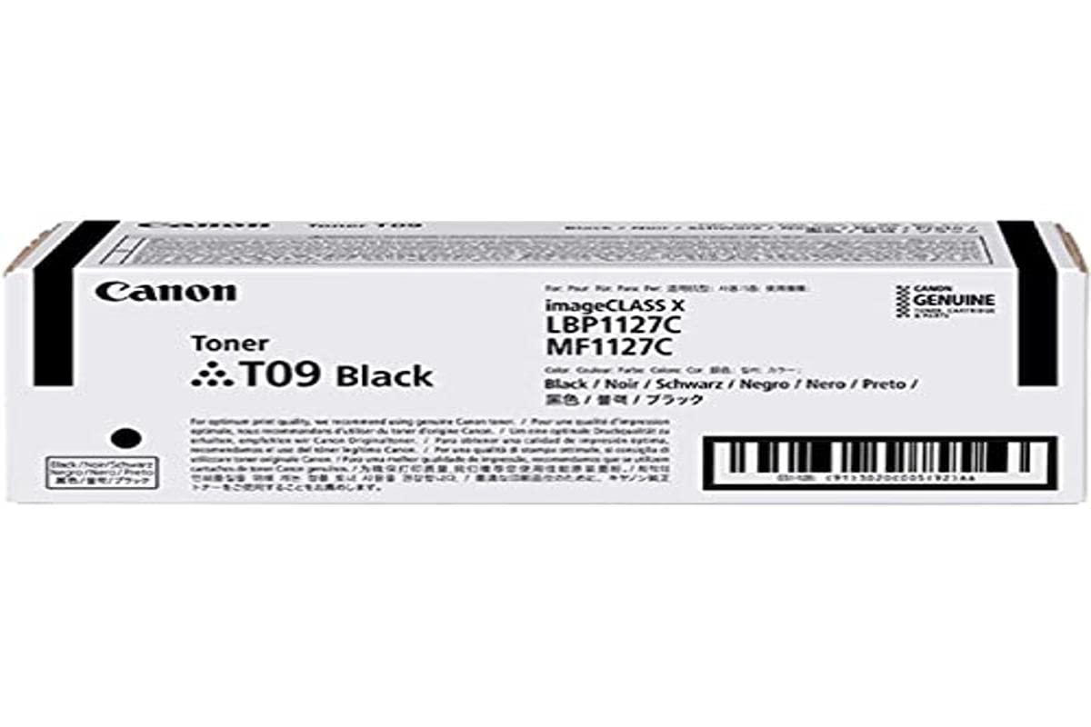 Canon T09 BK Toner Cartridge 3020C006 - High Yield 7600 Pages Replacement for Canon ImageCLASS Printers | Ideal for Office & Home Printing