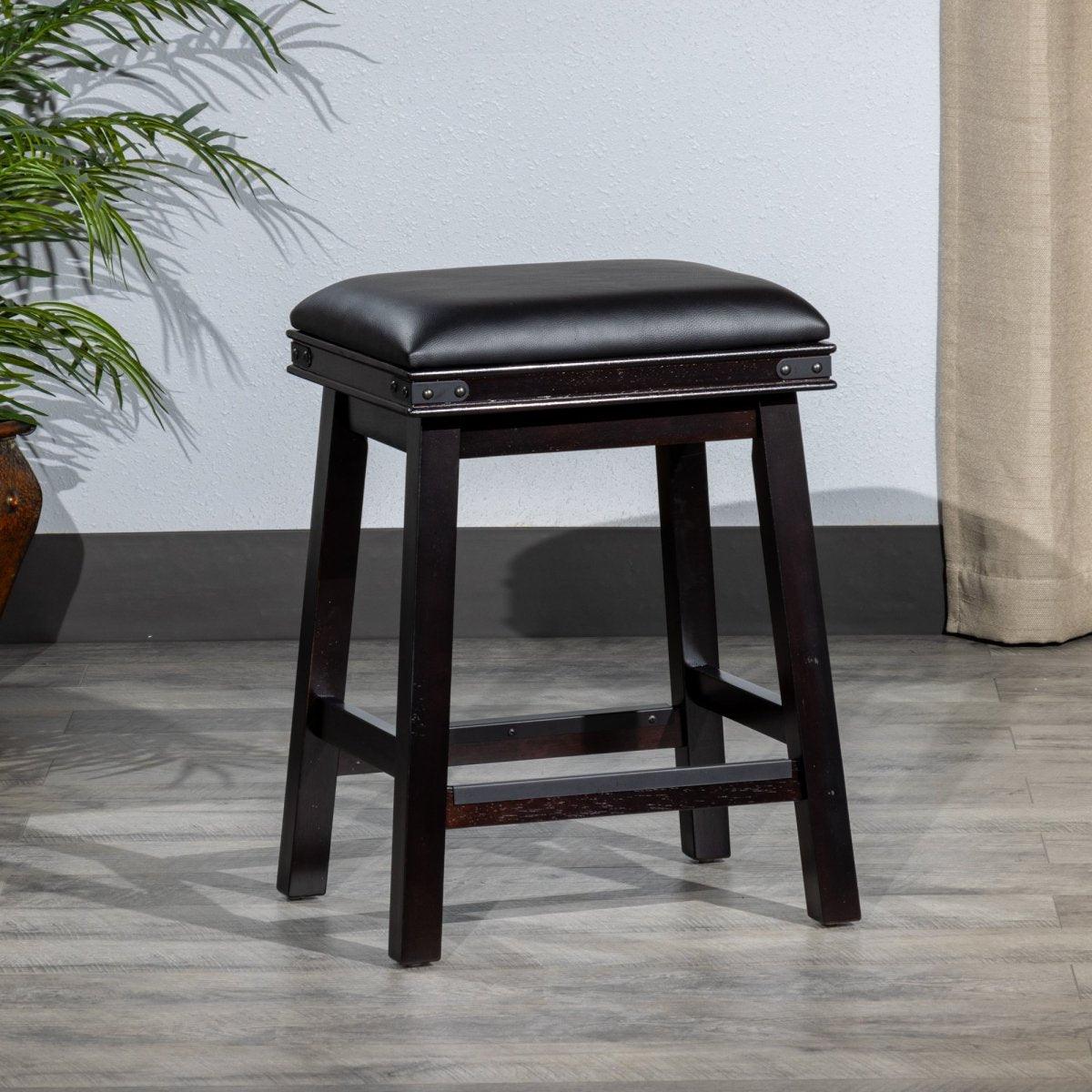 Premium Cortez Bonded Leather Stool - 24