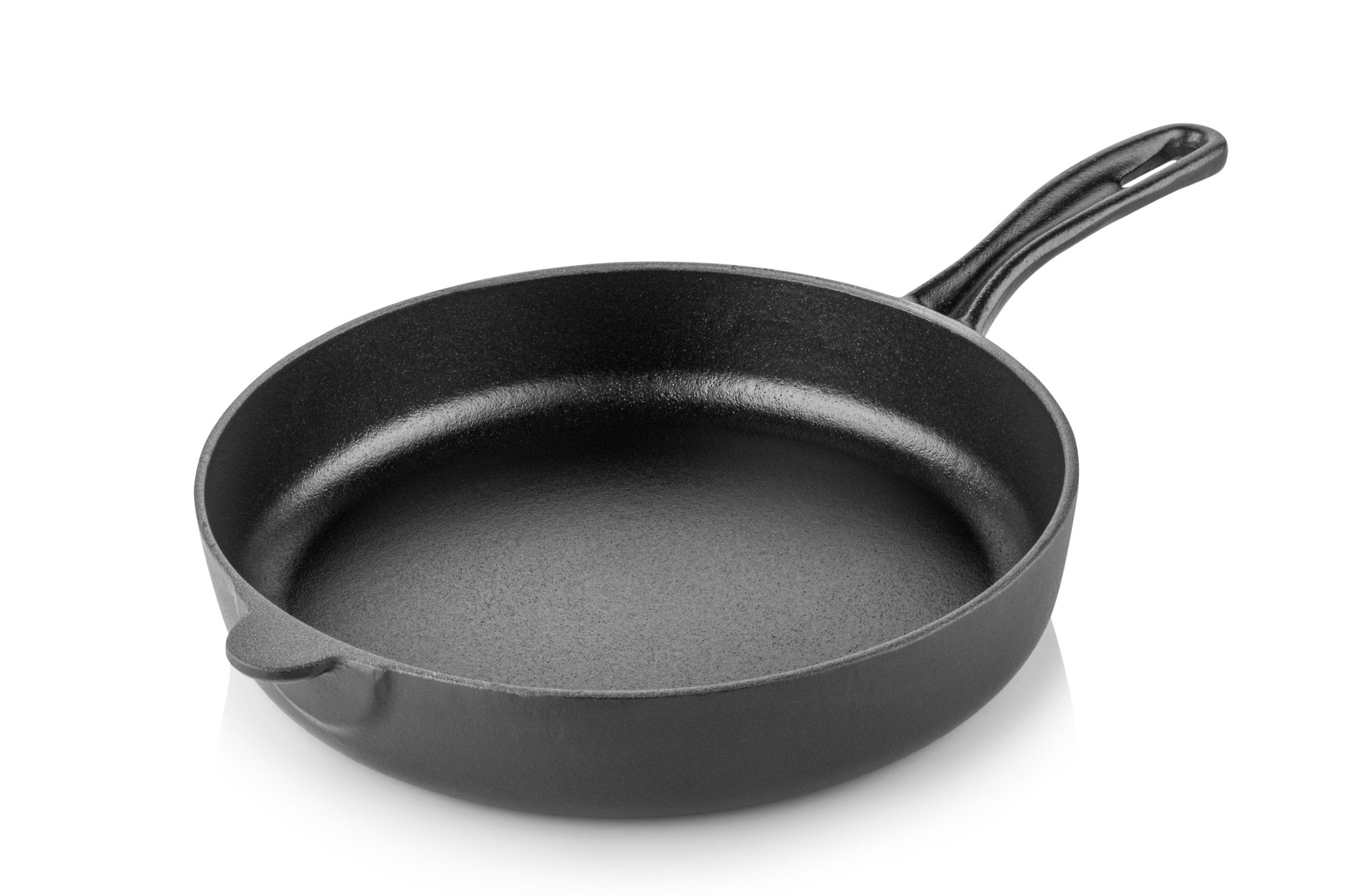 16cm Cast Iron Skillet - Pre-Seasoned, Heavy Duty Frying Pan for Stovetop, Oven & Grill - Perfect for Steak, Eggs, Pancakes & Camping Cooking