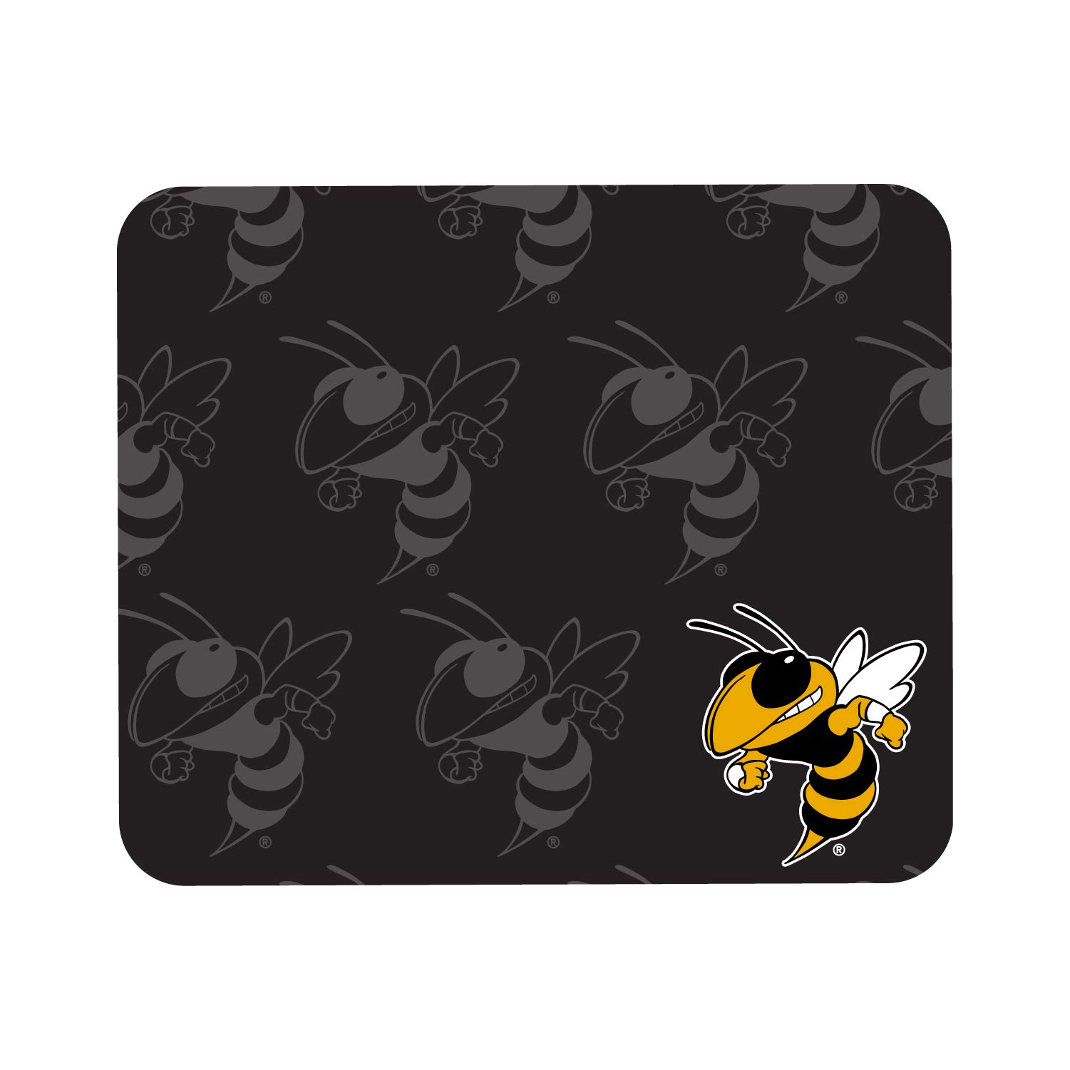 Georgia Tech Fabric Mouse Pad - Standard Size Non-Slip Desk Mat for Gaming & Office Use - Georgia Institute of Technology Mascot Design - Perfect for College Students, Alumni & Fans - Home, Office & Dorm Room Accessory