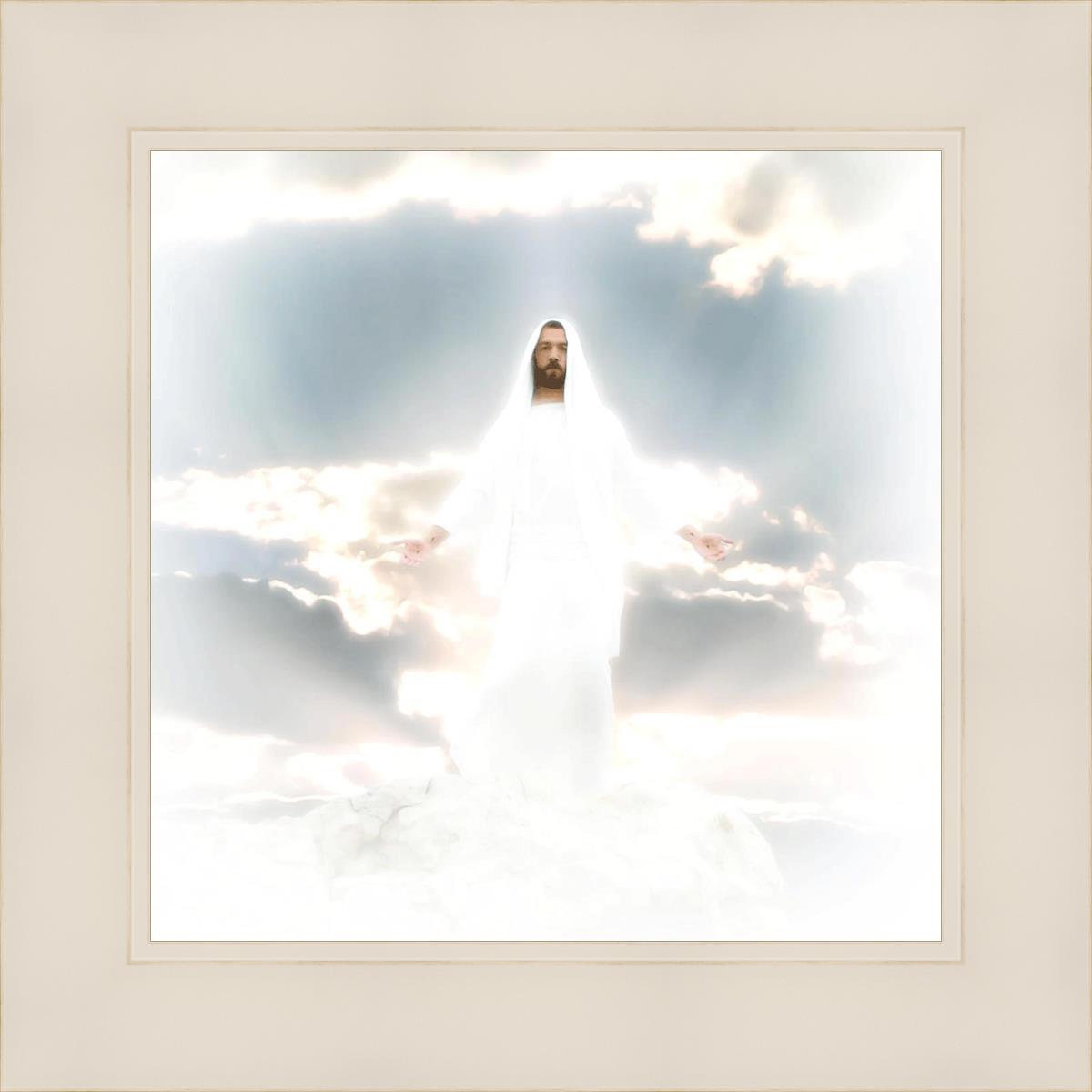 Behold My Beloved Son, Hear Him - Inspirational Christian Wall Art for Home & Church Decor - Perfect for Living Rooms, Bedrooms & Worship Spaces