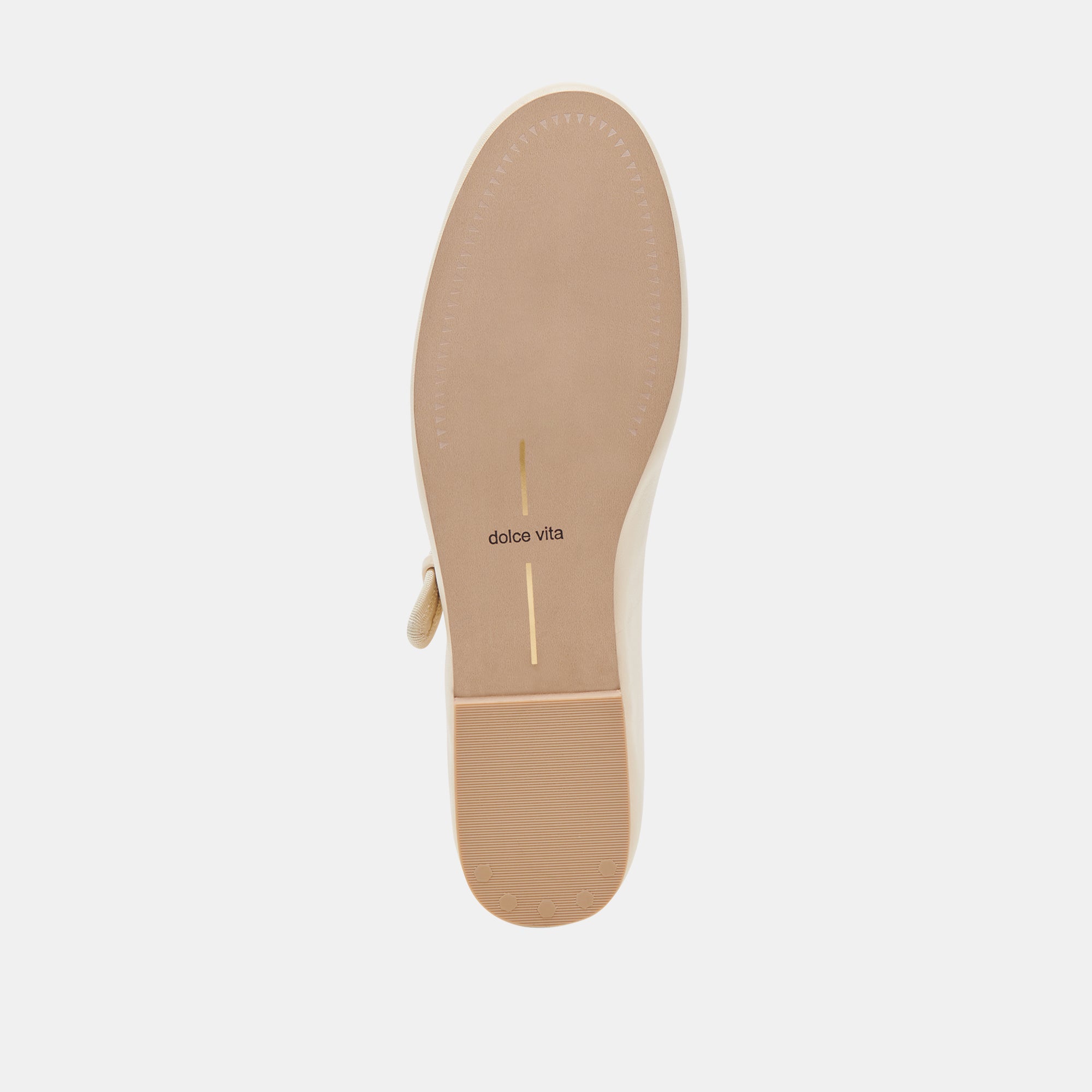 Roslyn Ballet Flats - Genuine Leather in Cream for Women | Comfortable & Stylish Shoes for Work, Casual Wear & Dance