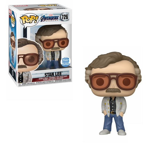 Funko Pop! Avengers Endgame Stan Lee #726 Collectible Vinyl Figure - Perfect for Marvel Fans, Gifts & Pop Culture Displays