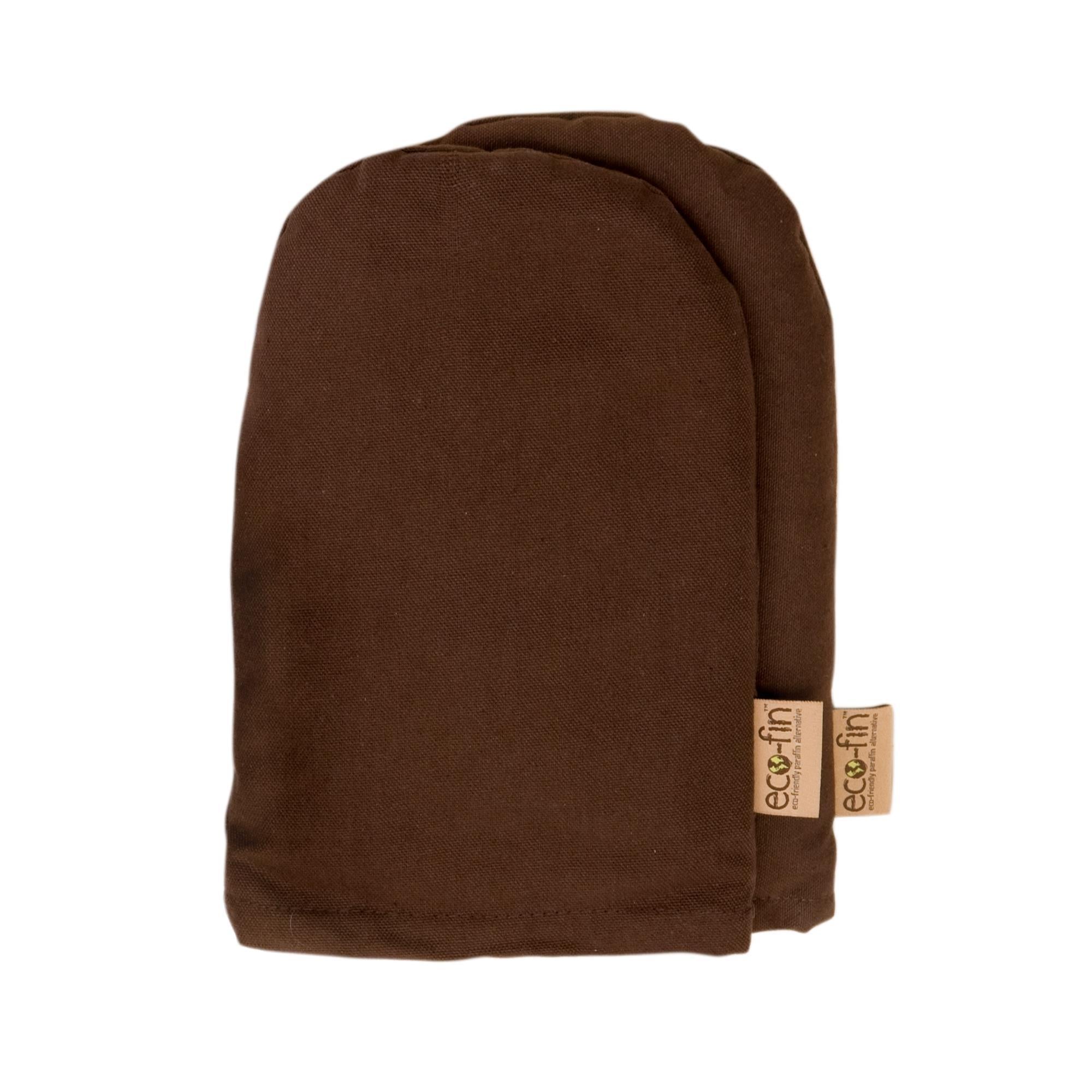 Eco-Friendly Herbal Mitts for Spa & Relaxation - Chocolate Brown, 1 Pair - Perfect for Home Spa Treatments & Self-Care Routines