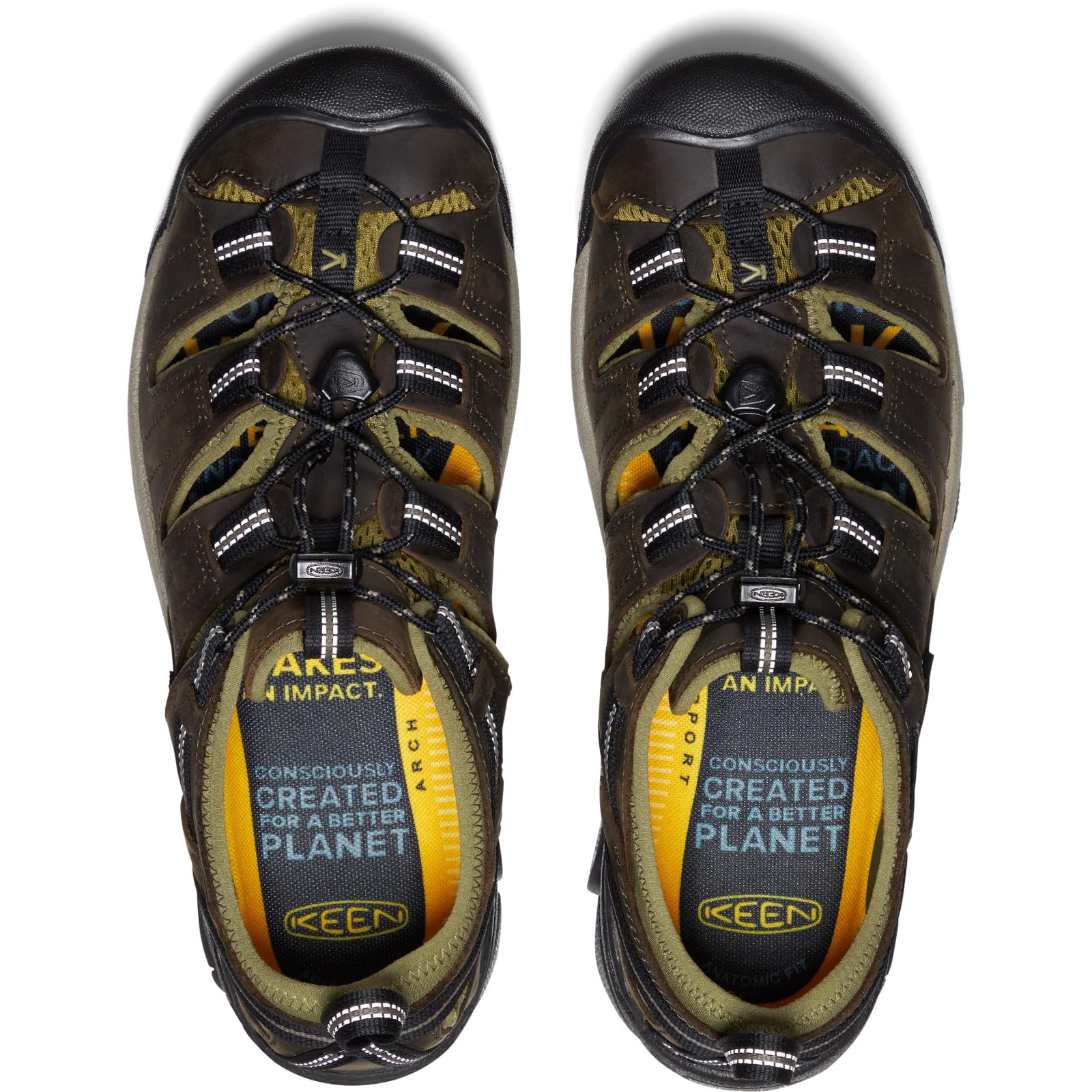 KEEN Men's Arroyo 2 Closed Toe Hiking Sandals - Waterproof & Comfortable Outdoor Adventure Shoes for Trail Walking, Camping & Travel