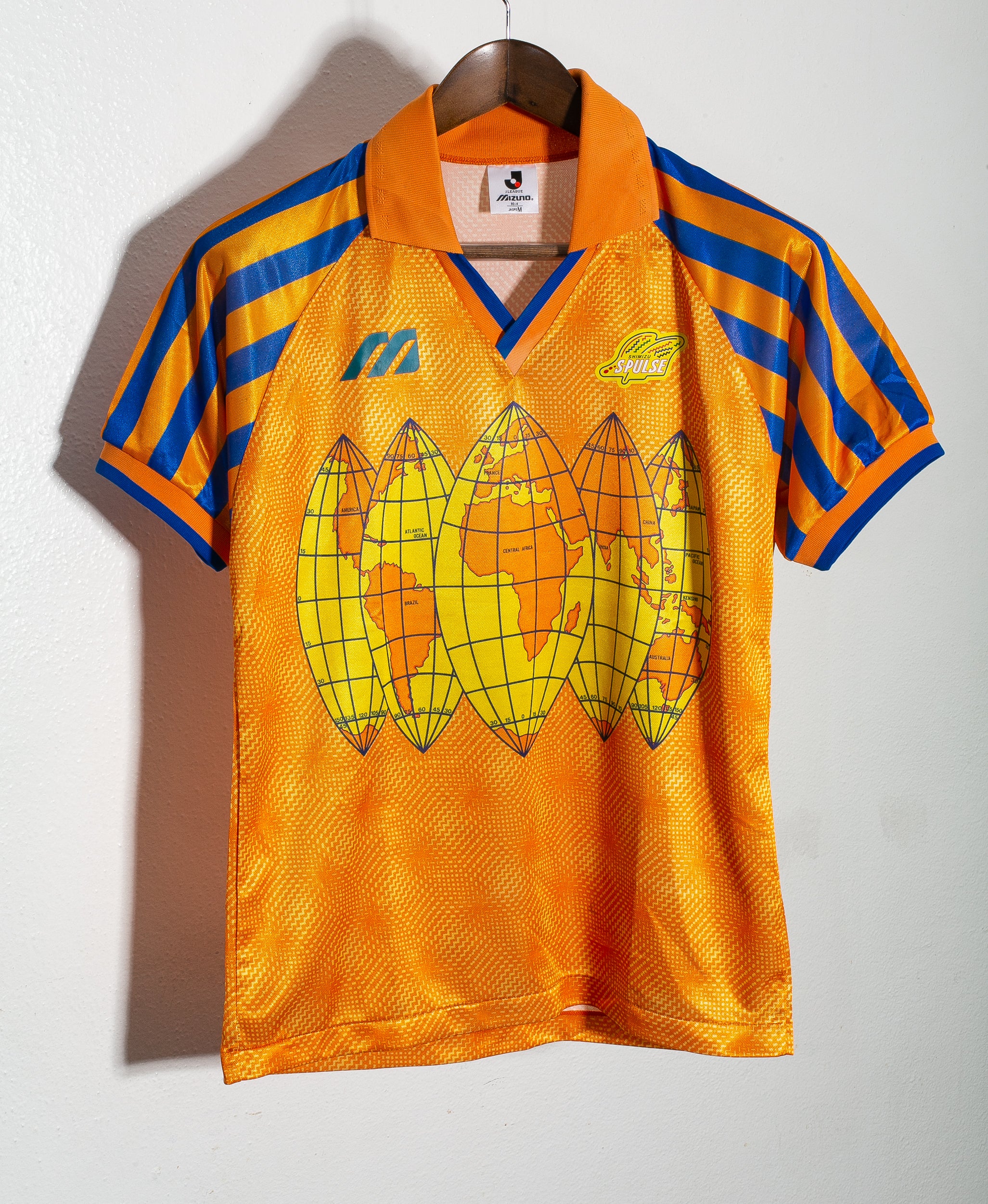 1993-1996 Shimizu S-Pulse Authentic Home Soccer Jersey (Medium) - Vintage Football Shirt for Collectors & Match Days
