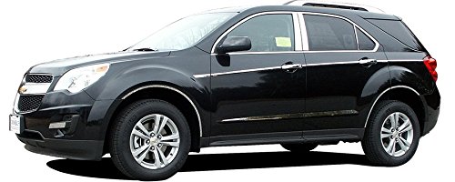 BRIGHTT-QA682836 Stainless Steel Rear Deck Trim for 2010-2017 Chevy Equinox | Durable Exterior Car Accessory for Style & Protection | Perfect for Car Detailing, Customization & Auto Shows | Enhances Vehicle Appearance for Daily Driving & Special Events