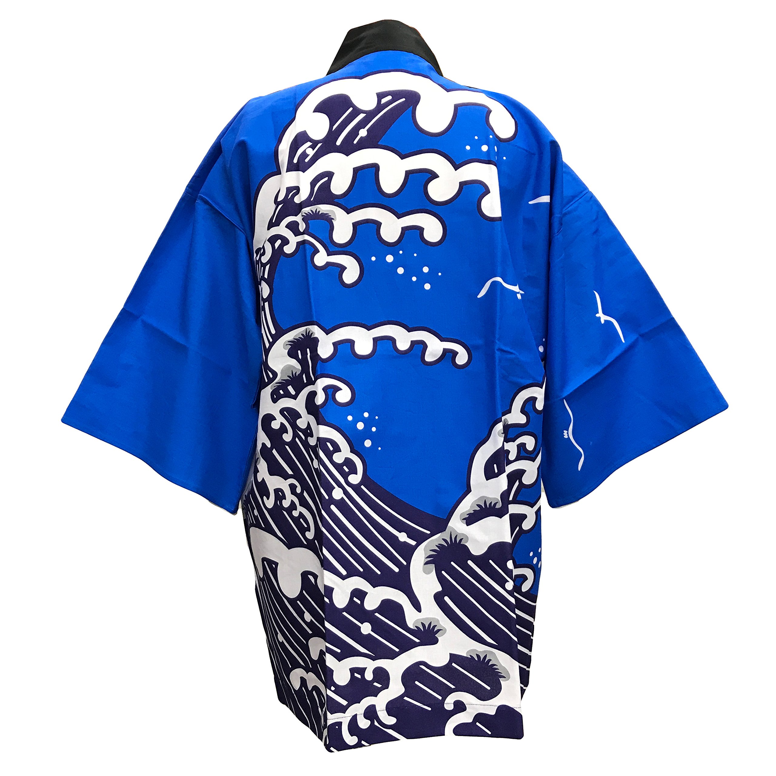 Japanese Festival Hanten Happi Coat - Traditional Cotton Kimono Jacket for Matsuri, Bon Odori & Cultural Events - Perfect for Cosplay, Costume Parties & Themed Celebrations
