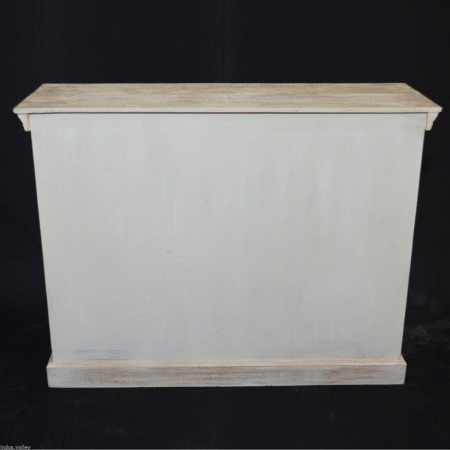 French Style Solid Wood Sideboard - Elegant Buffet Cabinet for Dining Room, Living Room & Entryway Storage