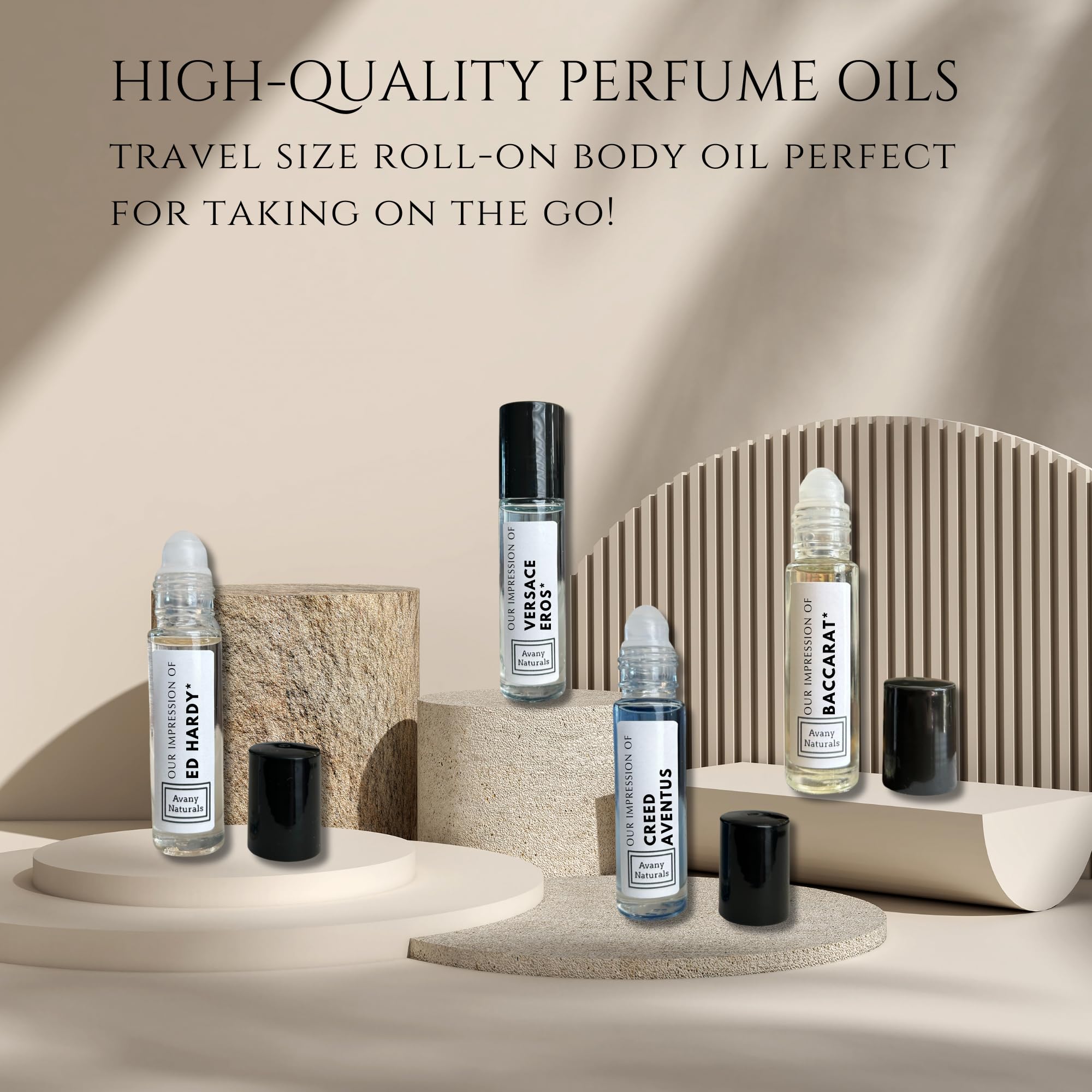 Fahrenheit Cologne Inspired Fragrance Body Oil - Roll On Concentrated Cologne for Men, Alcohol-Free Scent - Perfect for Daily Wear, Date Nights & Gifting