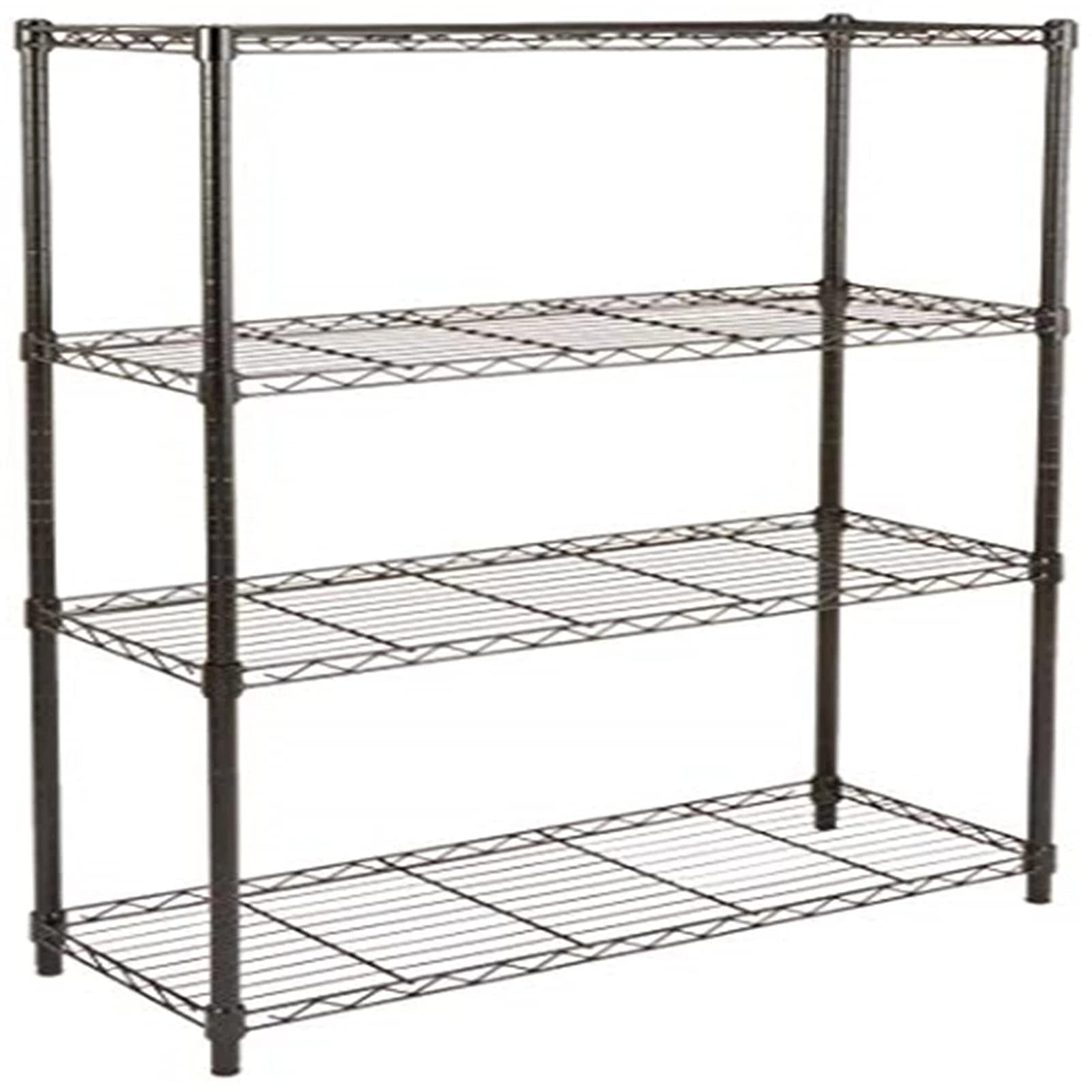 Heavy Duty Storage Shelving Unit for Basement, Garage & Home Organization - Metal Storage Shelf Rack for Kitchen, Pantry, Living Room, Bathroom - Perfect for Decluttering & Space Saving Solutions