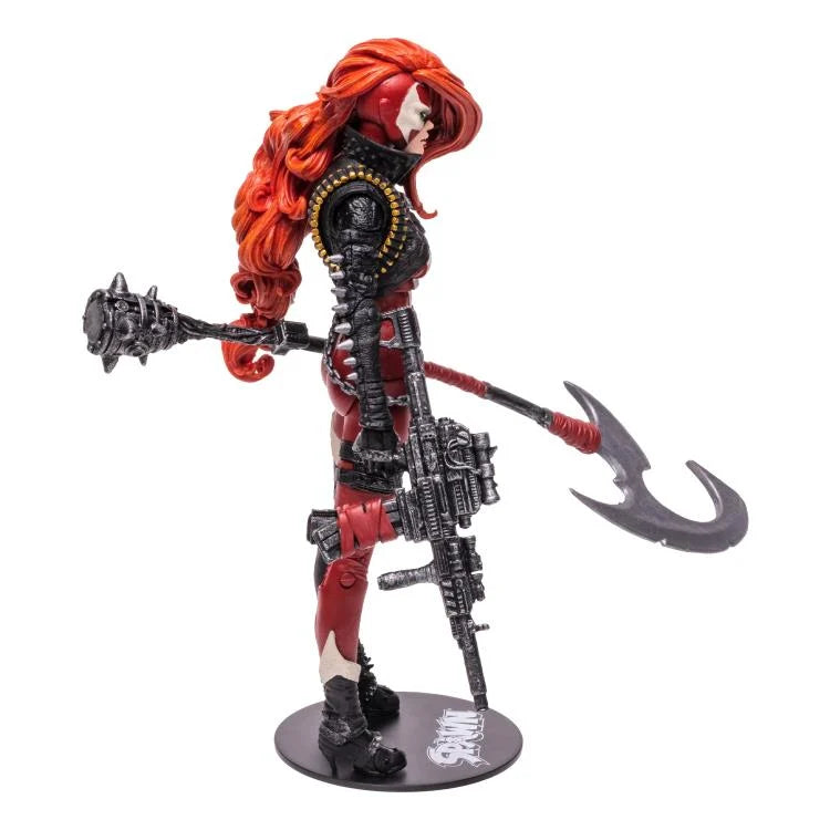 Spawn's Universe She Spawn Deluxe 7-Inch Action Figure - Collectible Comic Book Character Toy for Display & Play - Perfect for Superhero Fans & Collectors