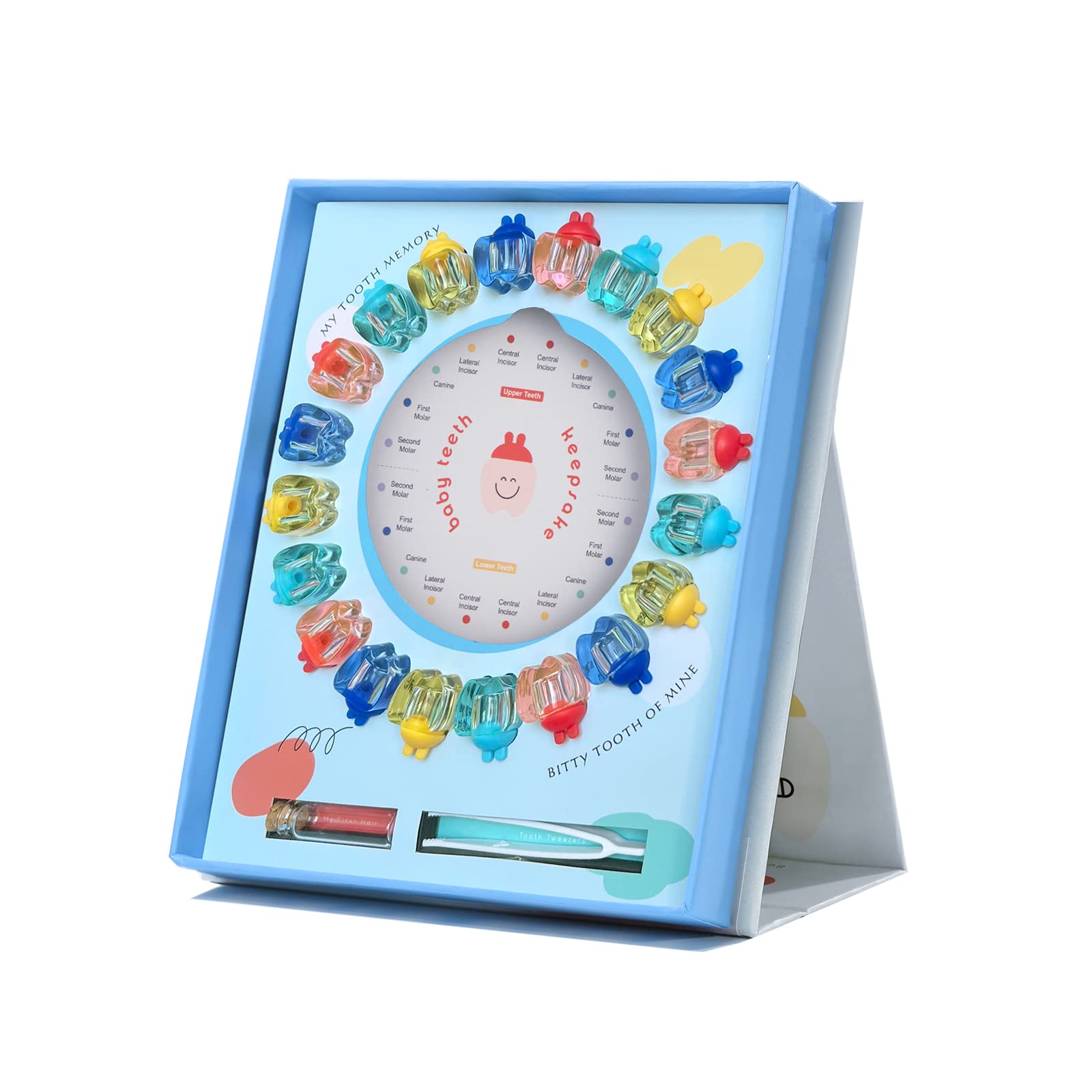 Tooth Fairy Box for Boys & Girls - Keepsake Box for Lost Teeth - Perfect Baby Shower & Birthday Gift for Kids - Ideal for First Tooth Celebration & Memory Keeping