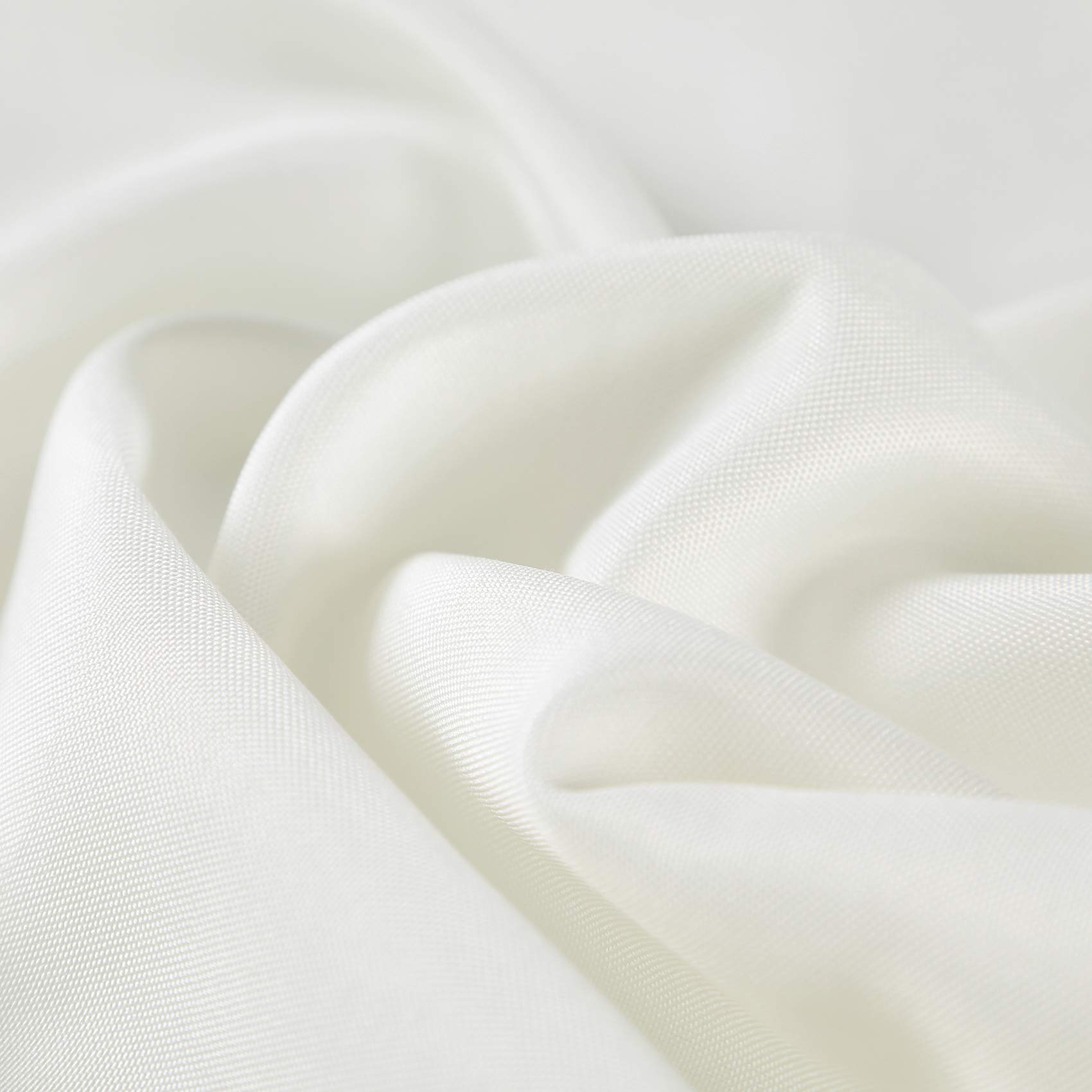 17x17 Inch Washable Polyester Cloth Napkins - Soft Dinner Table Napkins for Wedding, Party, Banquet & Everyday Dining (Ivory, 12 Pack) - Perfect for Fine Dining, Holiday Gatherings & Restaurant Use