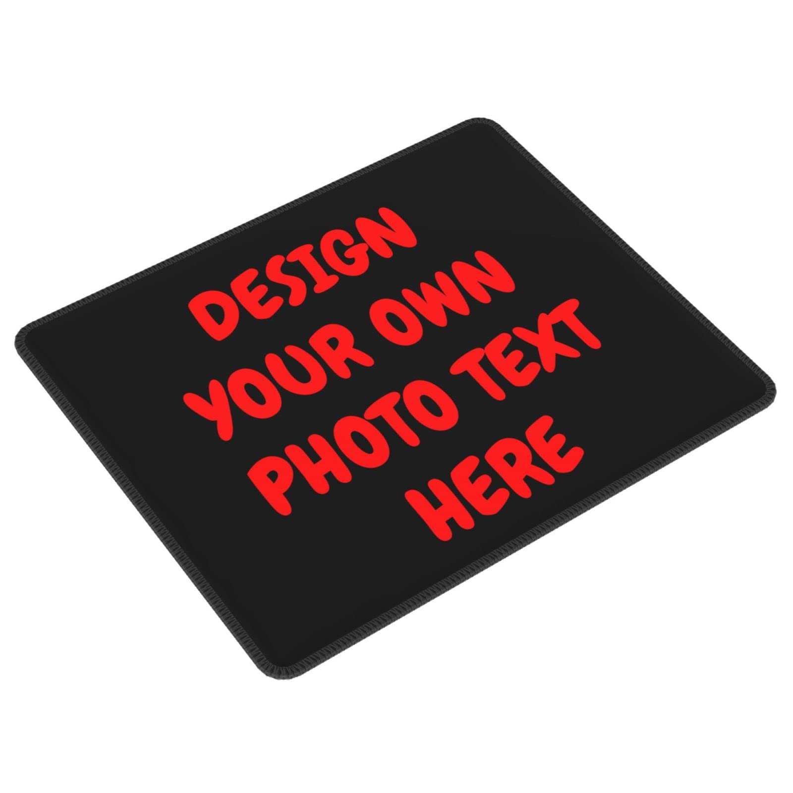 Custom Photo Mouse Pad - Personalized Mouse Mat with Your Text & Image - 12