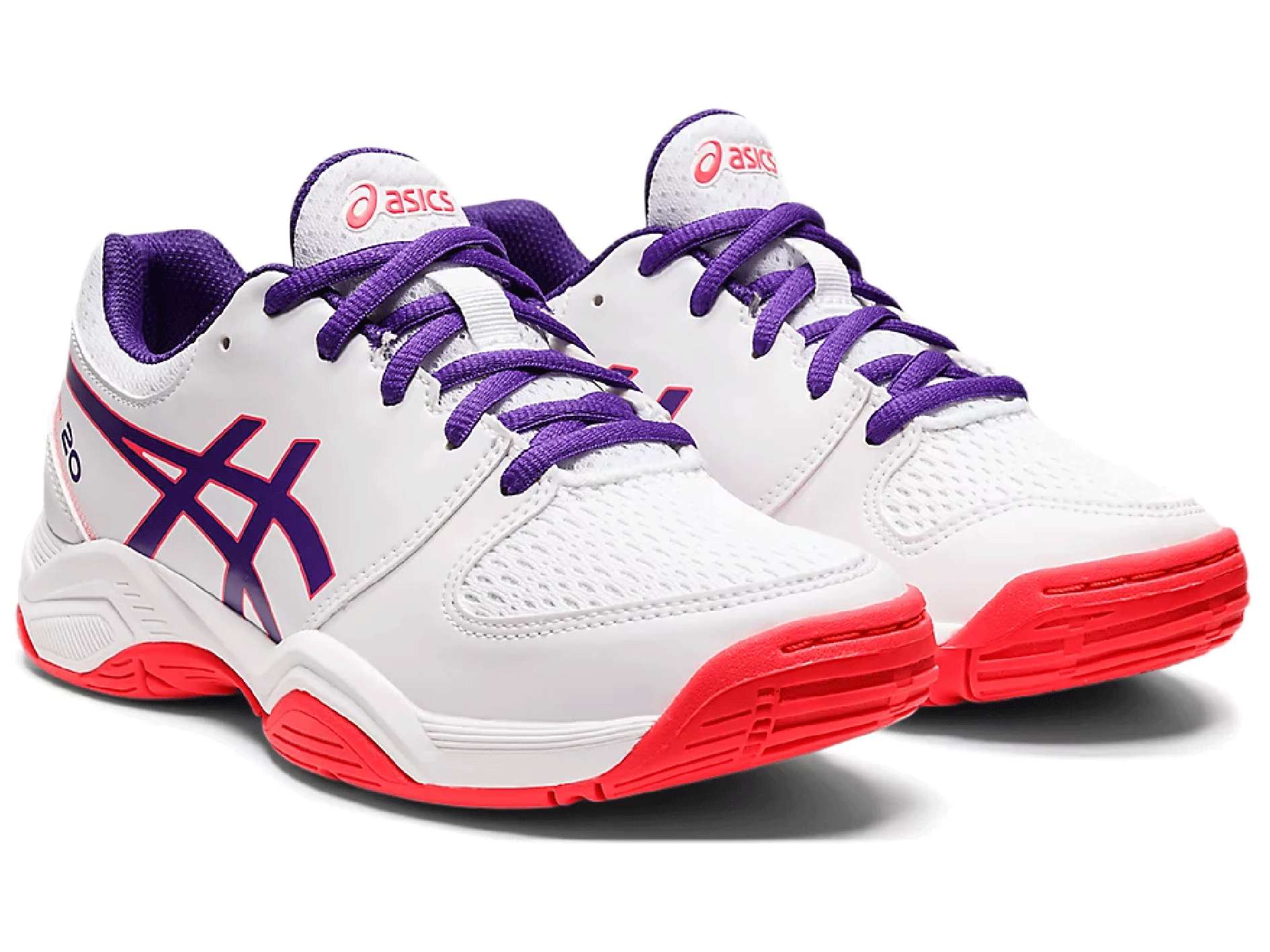 ASICS Junior Gel Netburner 20 GS Volleyball Shoes for Kids - Lightweight Court Sneakers with Gel Cushioning (Style 1074A021-104) - Perfect for Indoor Sports & School PE Classes