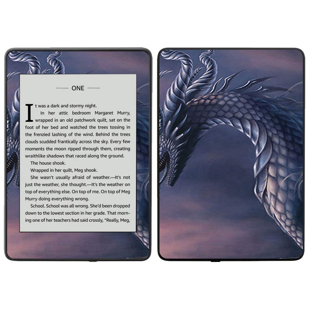 MightySkins Vinyl Decal Wrap Cover for Amazon Kindle Paperwhite 2018 (10th Gen) - Dragon Fantasy Design | Waterproof Protective Skin | Durable & Easy to Apply | Made in USA | Perfect for Travel, Reading & Gift Giving