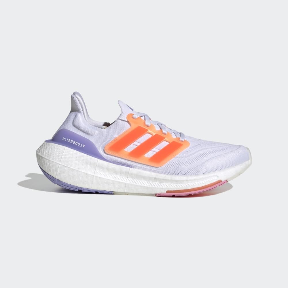 adidas Ultraboost Light Women's Running Shoes - White, Size 8 | Comfortable & Supportive for Jogging, Gym Workouts & Daily Wear