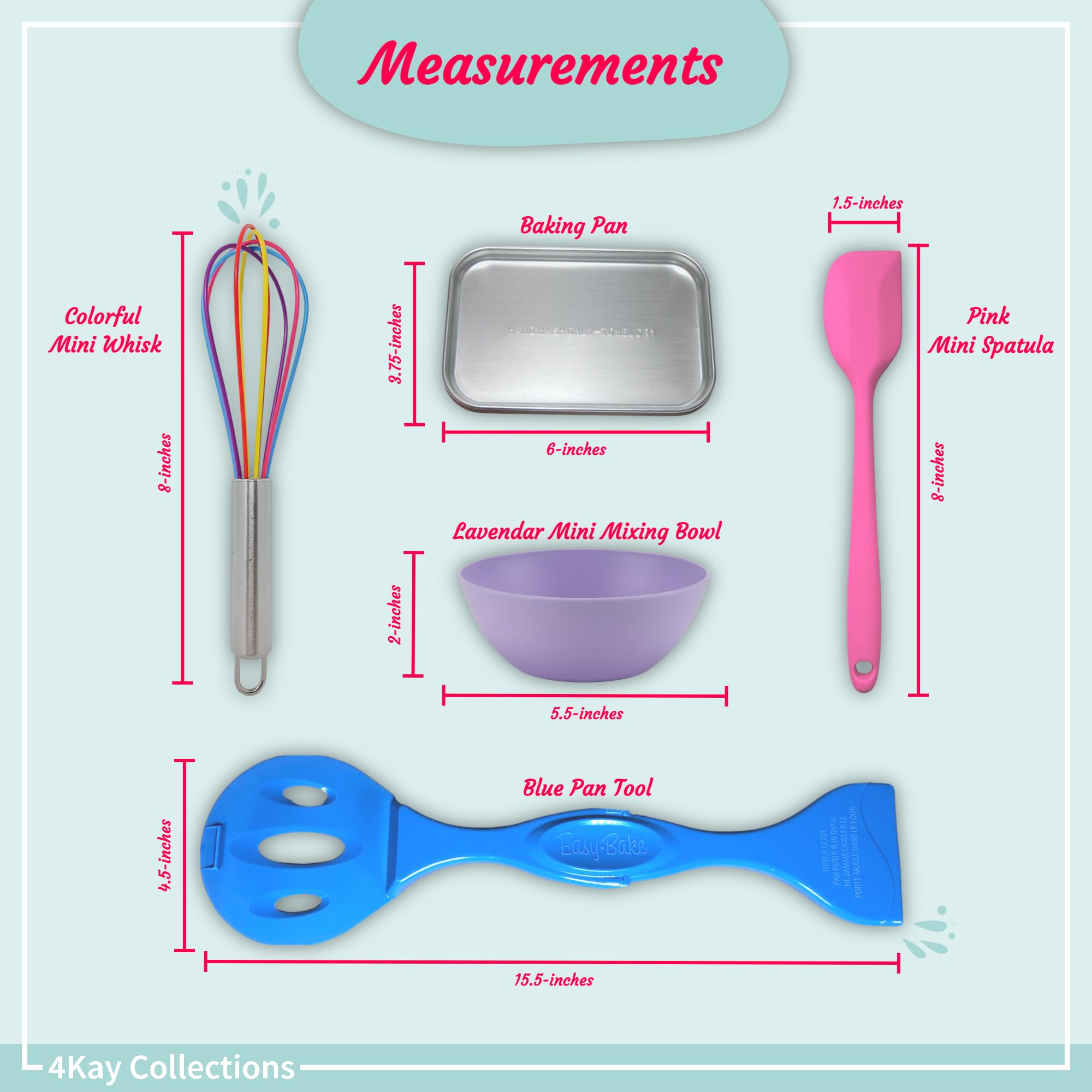 Ultimate Kids Baking Oven Set with 19-Piece Accessories - Pretend Play Kitchen Toy with Oven, 2 Refill Mixes, Apron, Chef Hat, Mixing Bowl, Spatula, Whisk, 9 Stickers & Baking Tools (Pink) - Perfect for Birthday Gifts & Pretend Cooking Play for Toddlers Ages 3-6
