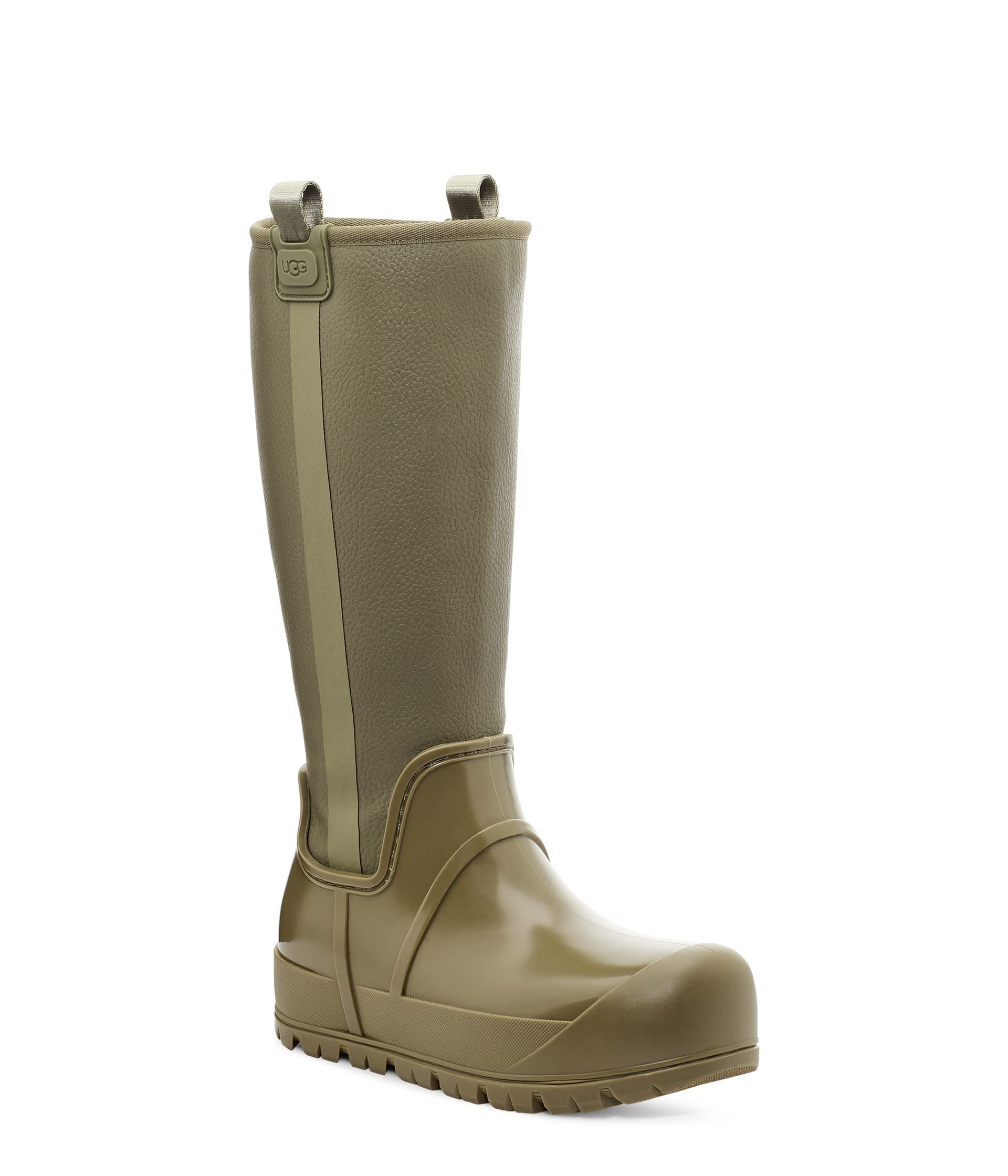 UGG Women's Raincloud Tall Rain Boots - Waterproof Winter Boots for Women, Comfortable & Stylish Rain Shoes for Outdoor, Hiking, and Everyday Wear