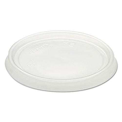 DCC6CLR - Dart Non-Vented Container Lids for Food Storage, Plastic Container Covers, Airtight Snap-On Lids - Perfect for Meal Prep, Leftovers & Commercial Kitchen Use