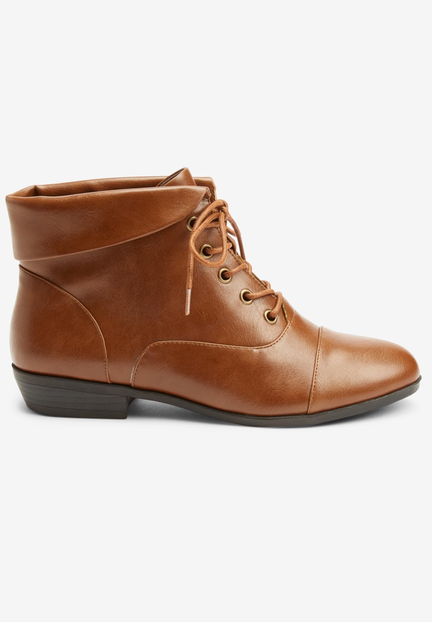Comfortview Women's Wide Width The Darcy Bootie - Comfortable Ankle Boots for Wide Feet | Perfect for Work, Casual & Winter Wear