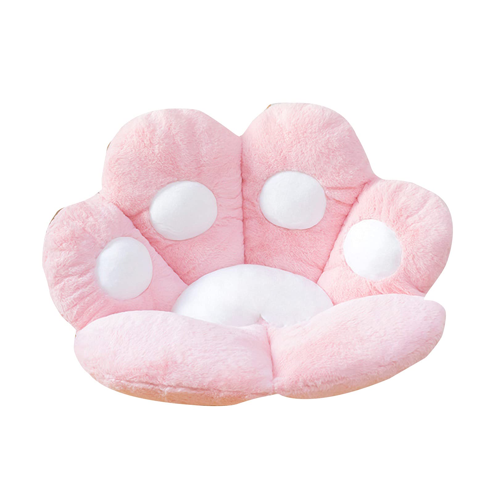 01SHIRTS Cat Seat Cushion - Soft Cat Shaped Floor Mat & Office Chair Cushion with Paw Design - Comfortable for Sofa, Floor Sitting, Home Office & Workspace - Perfect Pet Lover Gift for Relaxation & Work Comfort