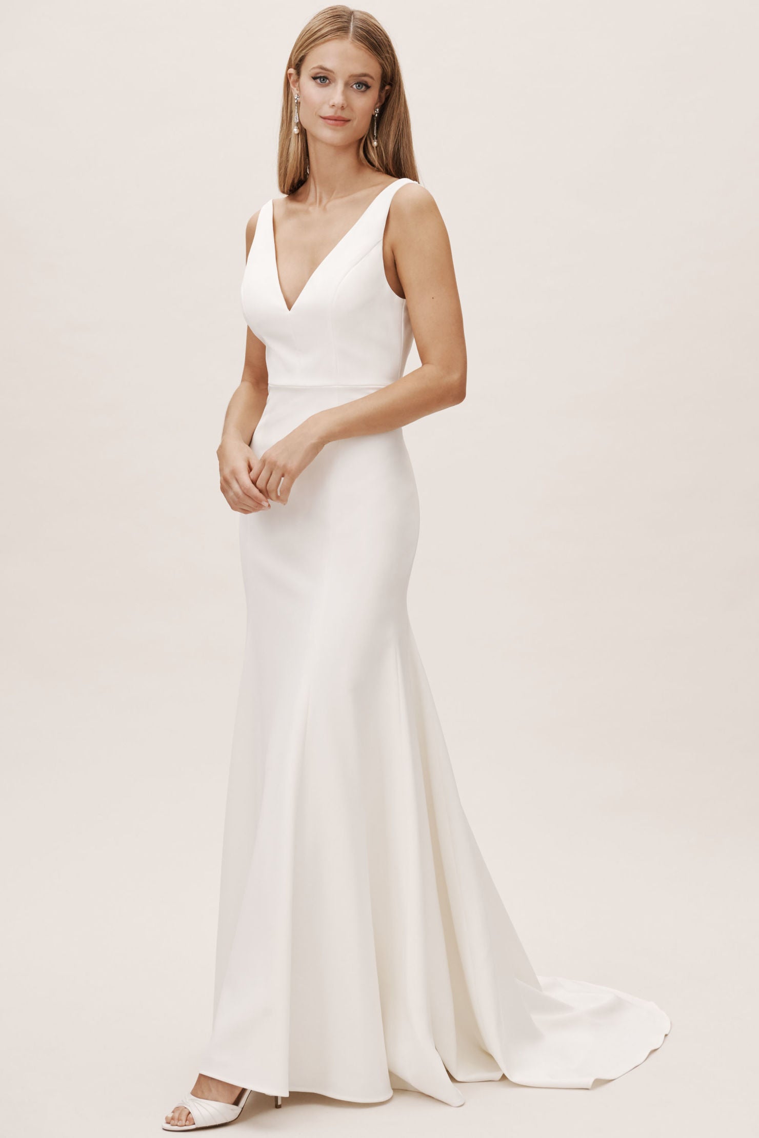 Jenny Yoo Tana Gown - Elegant A-Line Wedding Dress with Lace Appliques | Perfect for Bridal Ceremonies, Formal Events & Special Occasions
