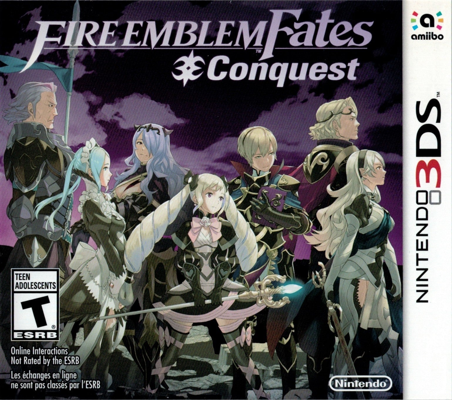 Fire Emblem Fates: Conquest - Nintendo 3DS Game | Strategy RPG Adventure | Perfect for Fans of Tactical Combat and Anime-Style Storytelling | Great for Travel and Commuting Entertainment