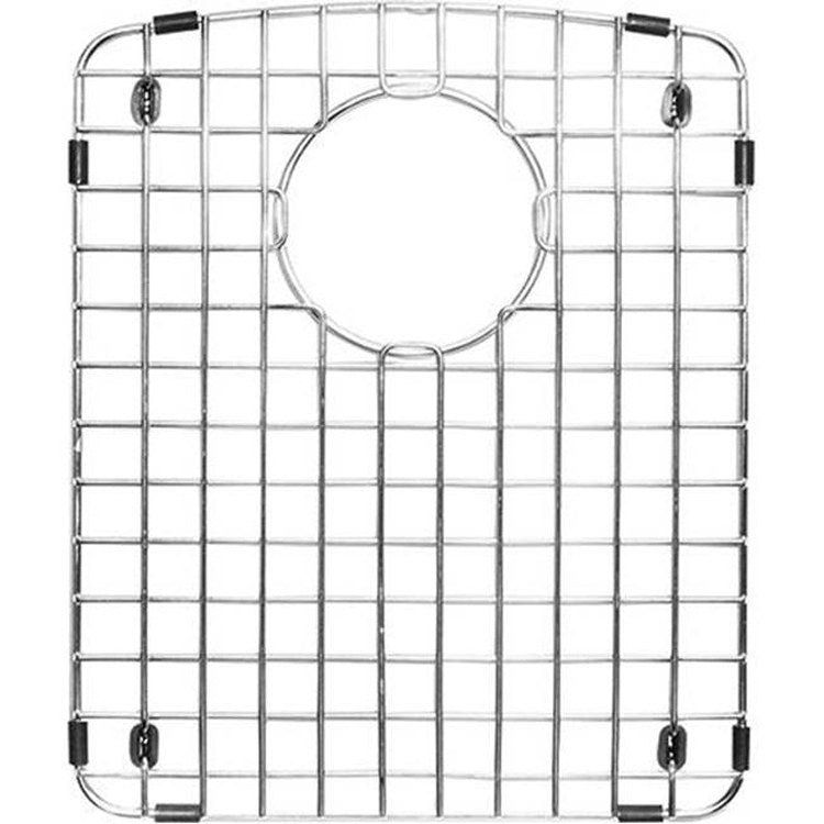 11.5 x 14 Inch Stainless Steel Sink Grid for Ellipse Granite Sinks - Durable Bottom Protector for Kitchen Sink, Prevents Scratches & Noise (Fits Select Models) - Perfect for Washing Dishes, Fruits, and Vegetables