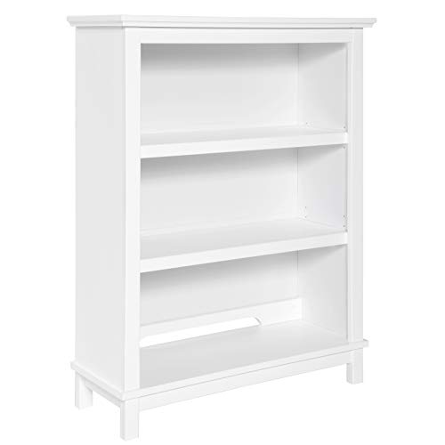 DaVinci Autumn White Bookcase Hutch - Stylish Storage for Living Room, Bedroom & Home Office