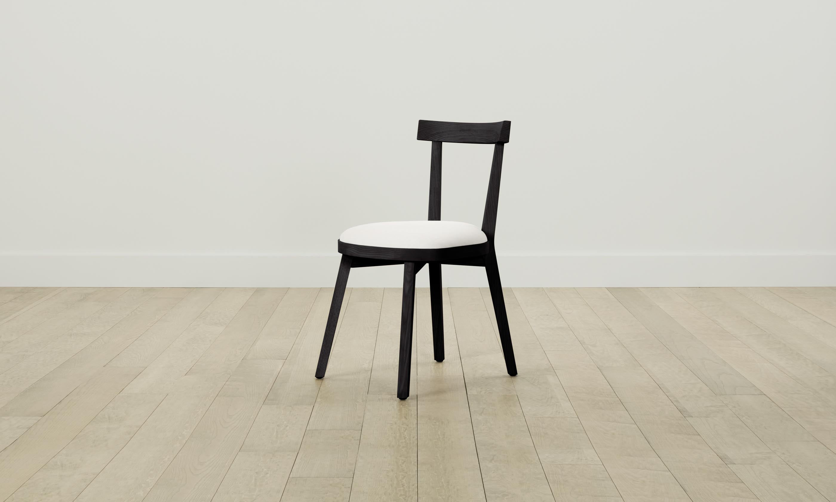 Allen Dining Chair - Performance Woven Chenille Upholstered Seat - Modern Kitchen & Dining Room Furniture for Home & Restaurant Use