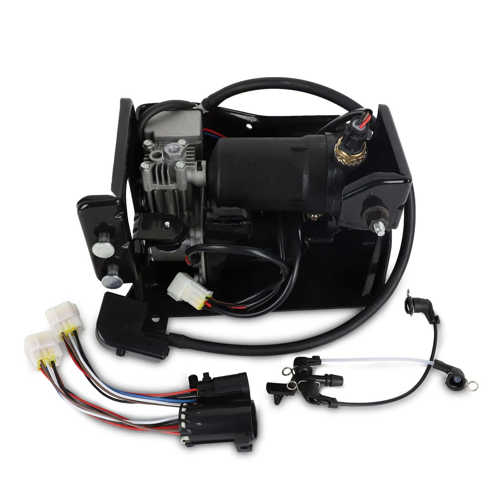 Chevy Avalanche Suburban Tahoe Air Suspension Compressor Pump Replacement 949-099 949-001 15254590 - Heavy Duty Air Ride System for Smooth Off-Roading & Towing