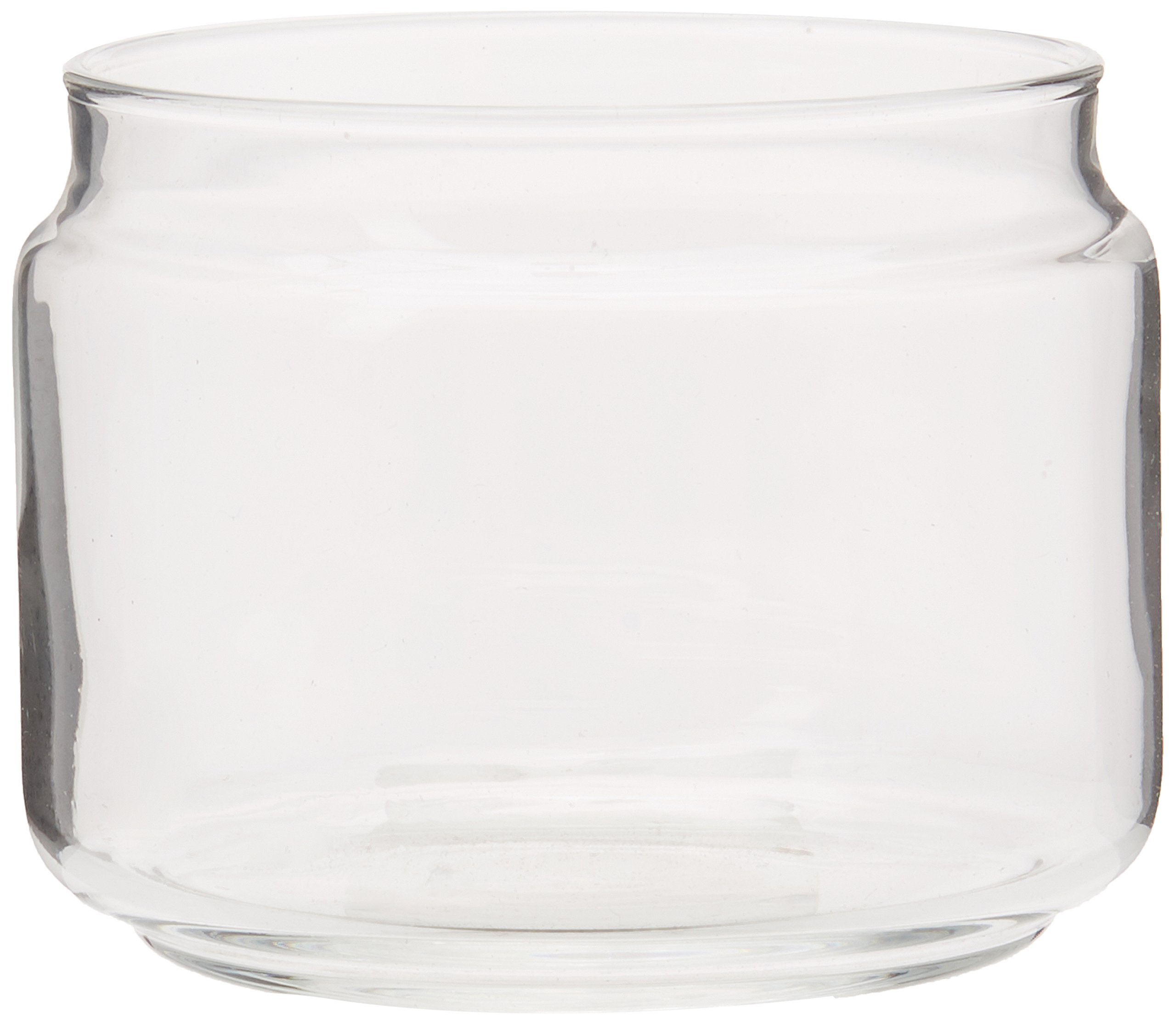 Alessi LC07/Vet Glass Kitchen Canister - Clear Airtight Food Storage Container for Sugar, Coffee, Tea, Flour & Spices - Perfect for Pantry Organization & Countertop Display