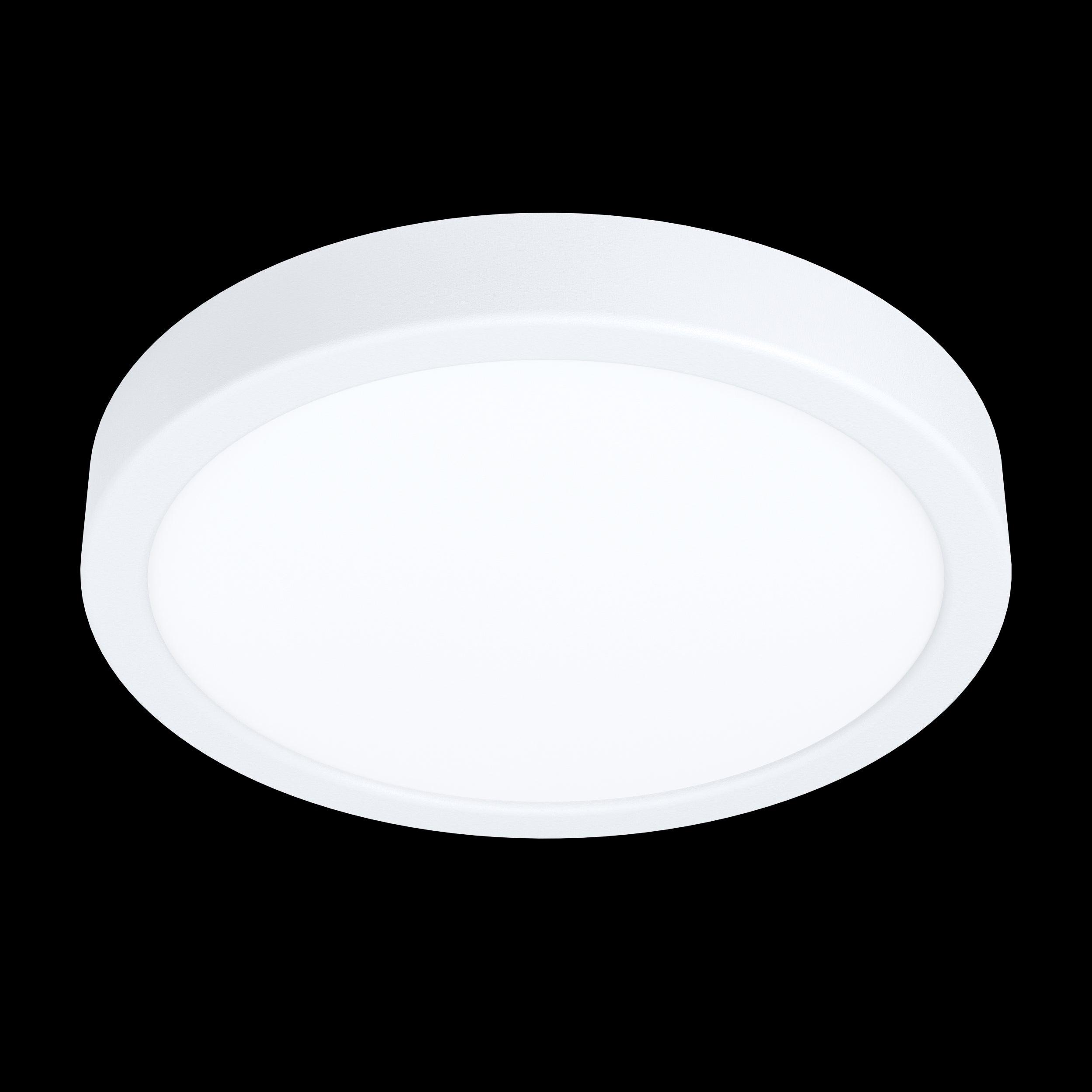 Eglo Fueva 5-LED Flush Mount Ceiling Light Fixture - 21cm/8.3 Inch - Cool White 4000K - Energy Efficient Indoor Lighting for Bedroom, Kitchen, Hallway & Office