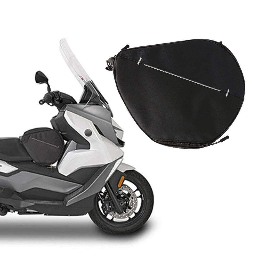 **MNBHD Motorcycle Front Storage Bag - Waterproof Travel Tunnel Bag with Shoulder Strap - Fits Honda XAdv 750 & Other Scooters - Perfect for Racing, Commuting & Adventure Rides**
