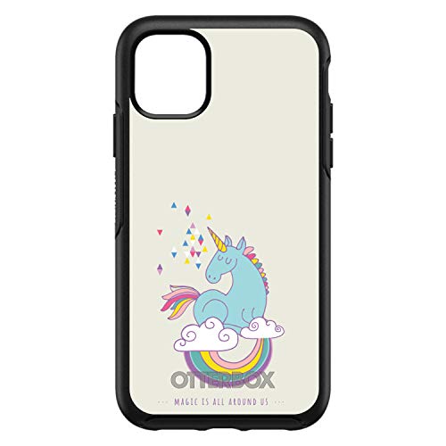 Unicorn Rainbow - Magic Is All Around Us On Black Case